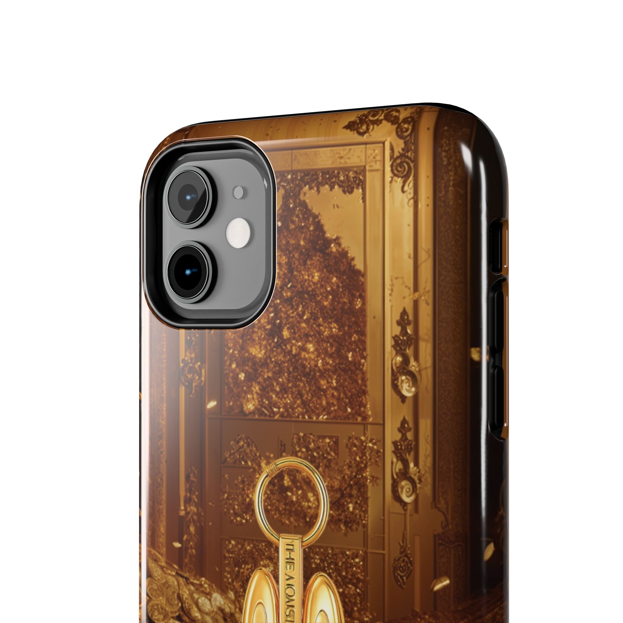 Luxurious Rabbit Phone Case, Golden Bunny Phone Cover, Tough Phone Cases, Cute Rabbit Holder, Unique Gift Idea, Stylish Mobile Protector