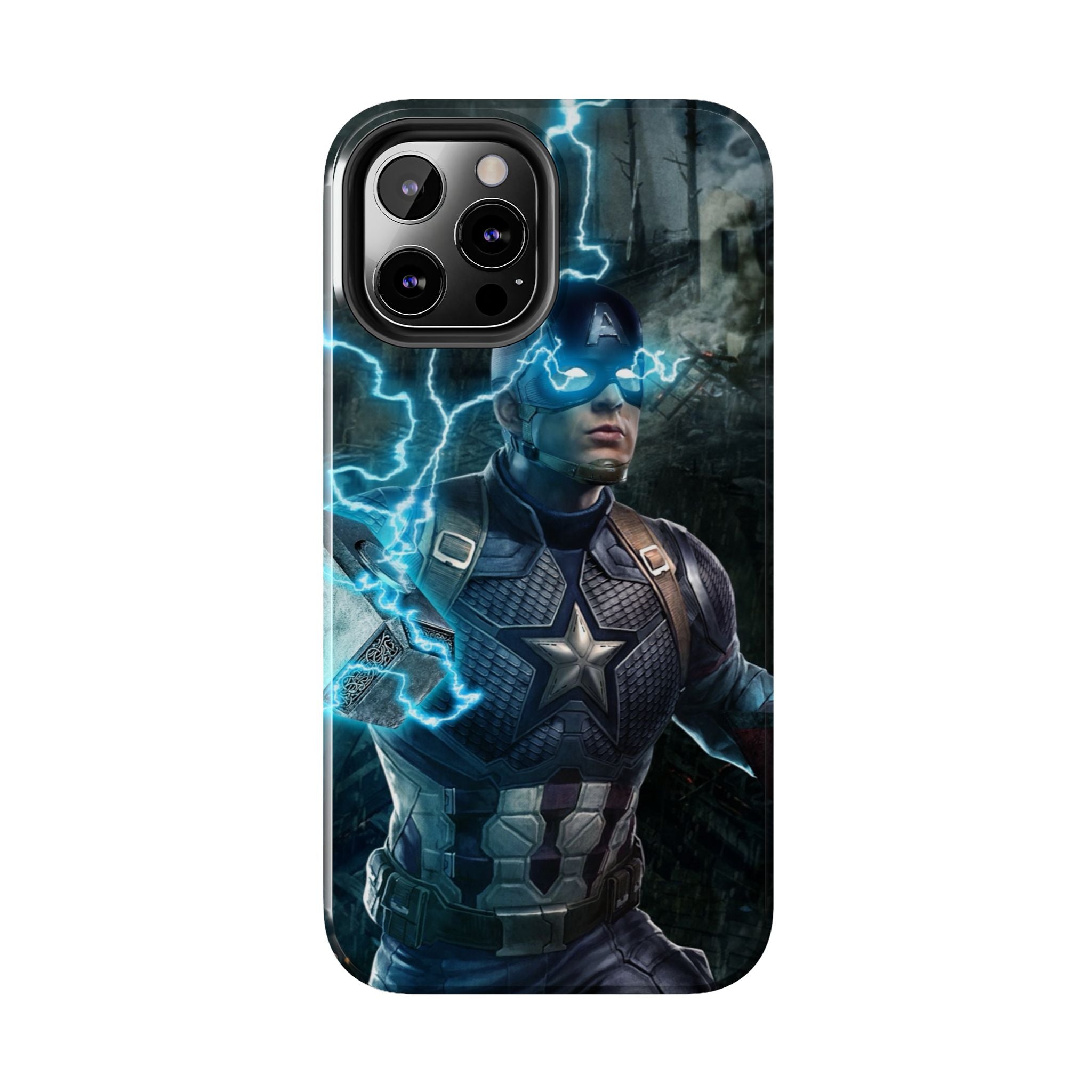 Captain America Superhero Tough Phone Cases, Hero Phone Cover, Gift for Gamers, Superhero Accessory, Durable Phone Case for Every Occasion