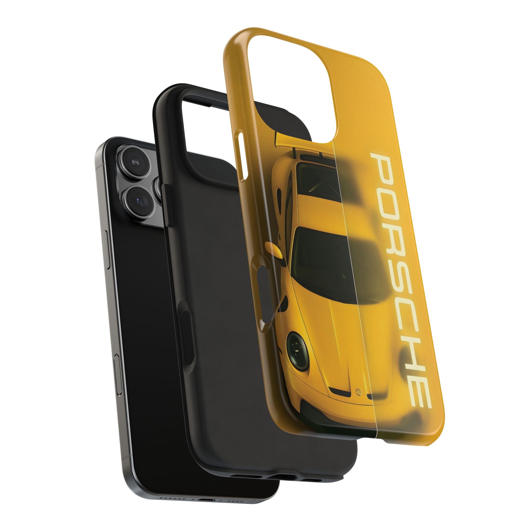Stylish Car Lover's Phone Case, Durable Tough Phone Case, Gift for Car Enthusiasts, Porsche Design Case, Unique Auto Accessory