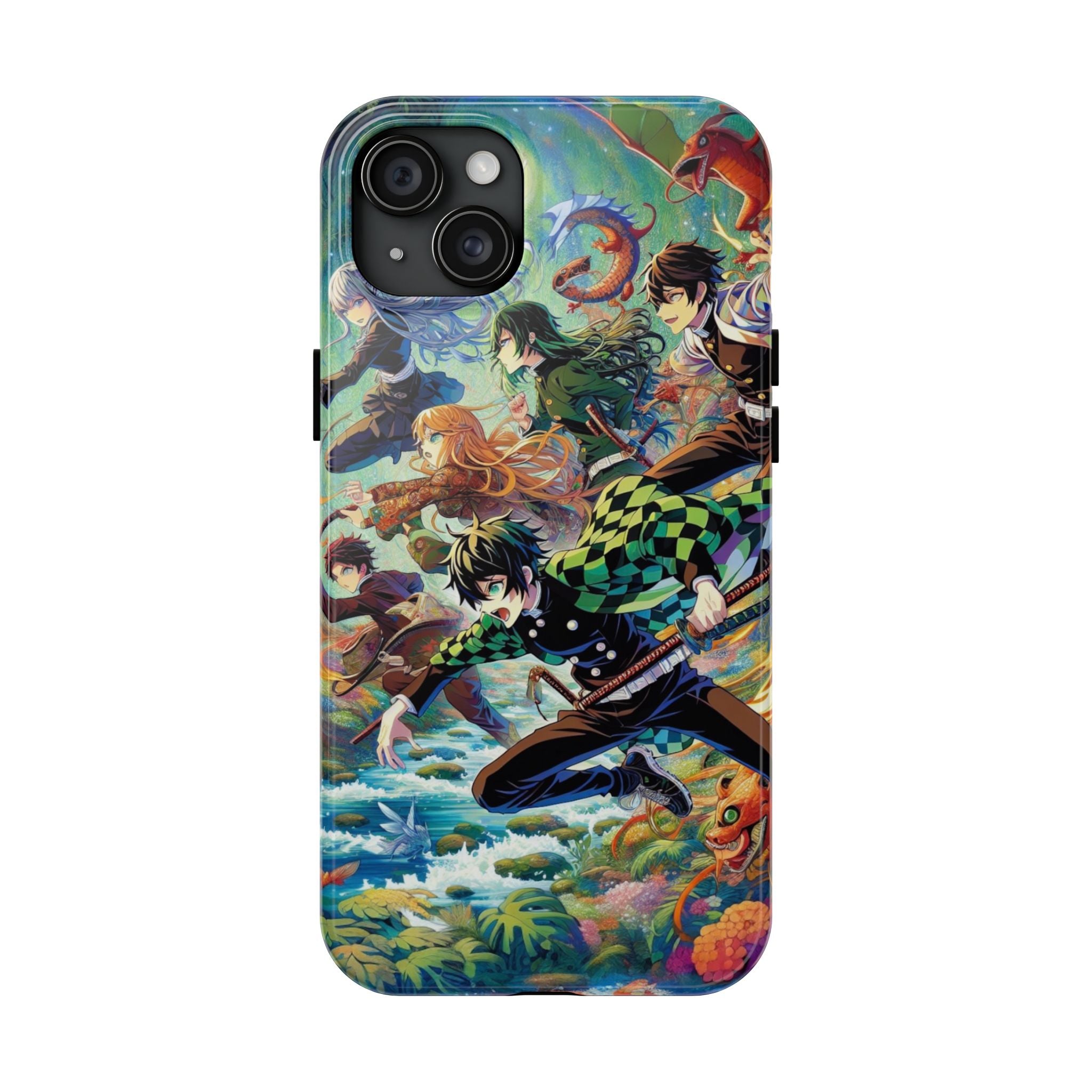 Vibrant Anime Tough Phone Cases, Protective Covers, Gifts for Fans, Geeky Accessories, Birthday or Holiday Presents