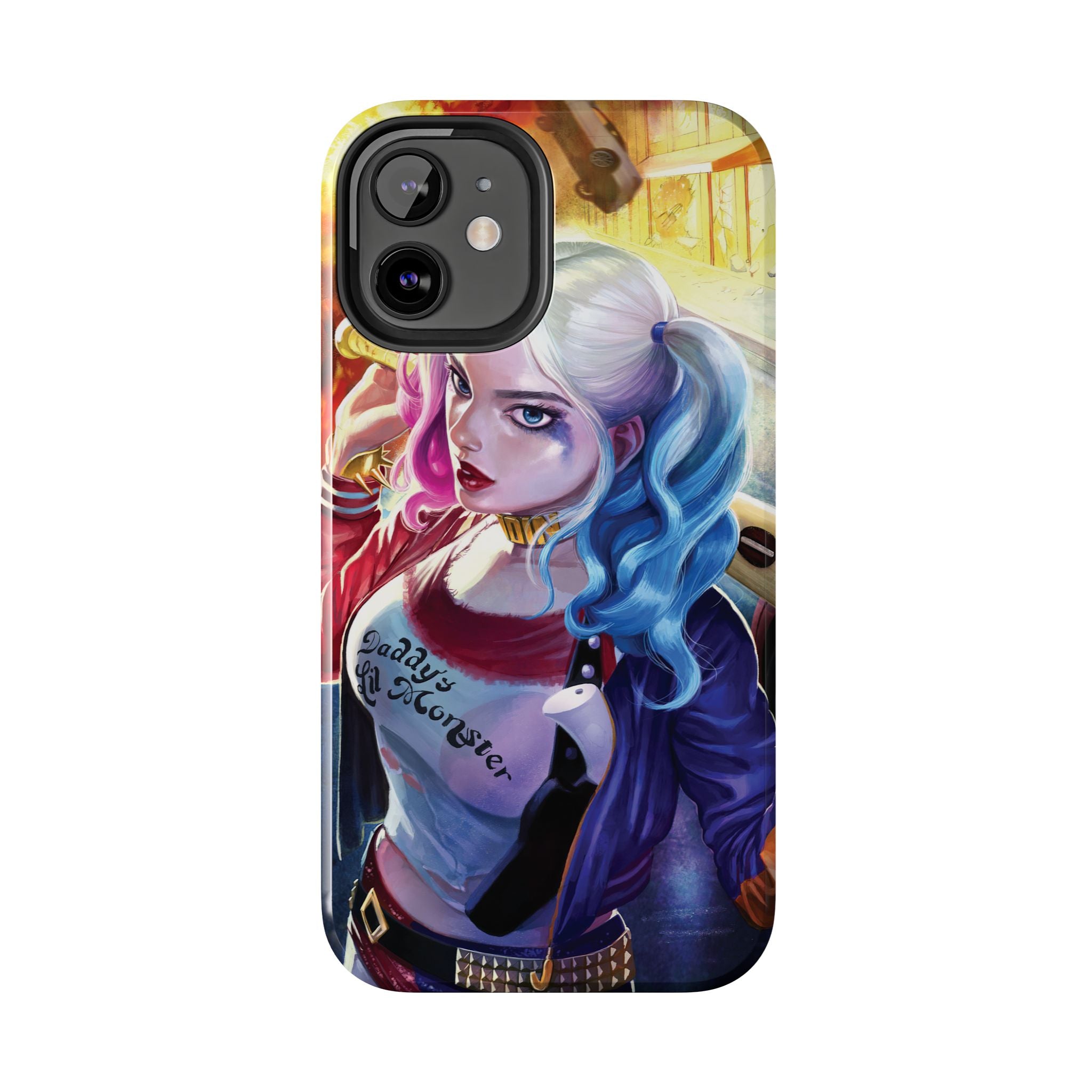 Harley Quinn Tough Phone Cases, Stylish Phone Protector for Women, Anime Style Mobile Cover, Unique Gift for Gamers, Pop Culture Accessories