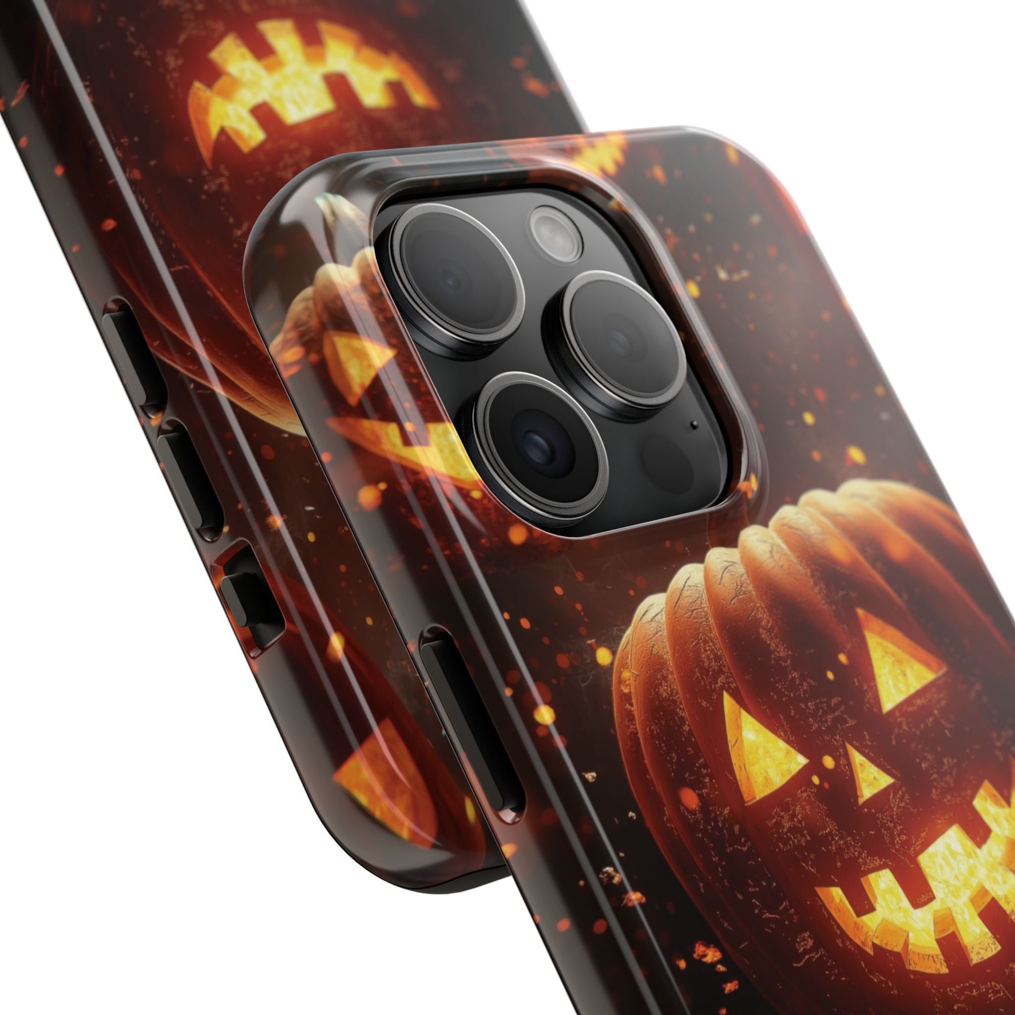 Halloween Pumpkin Tough Phone Cases, Spooky Mobile Covers, Fall Decor, Halloween Gift, Pumpkin Design, Halloween Accessories