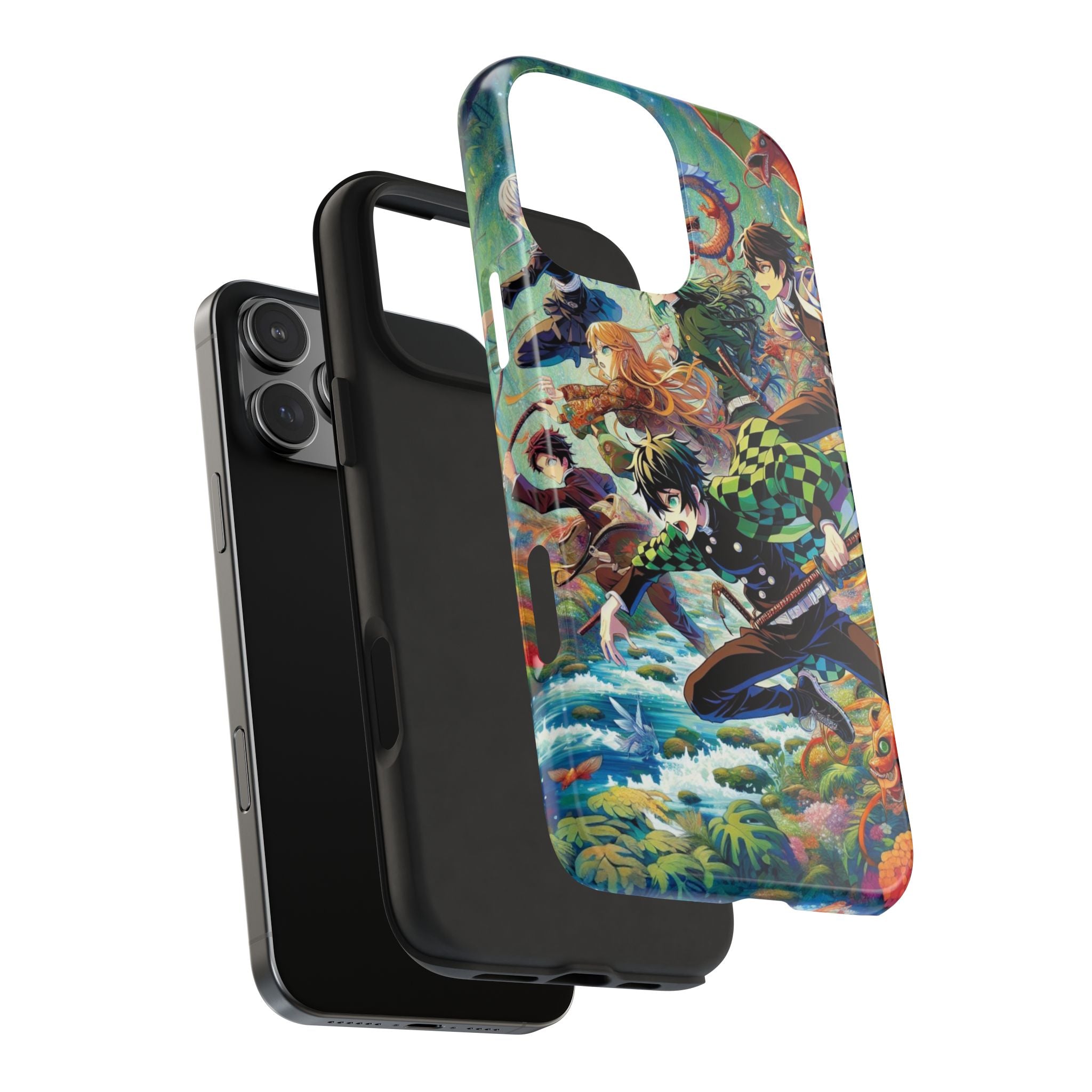 Vibrant Anime Tough Phone Cases, Protective Covers, Gifts for Fans, Geeky Accessories, Birthday or Holiday Presents
