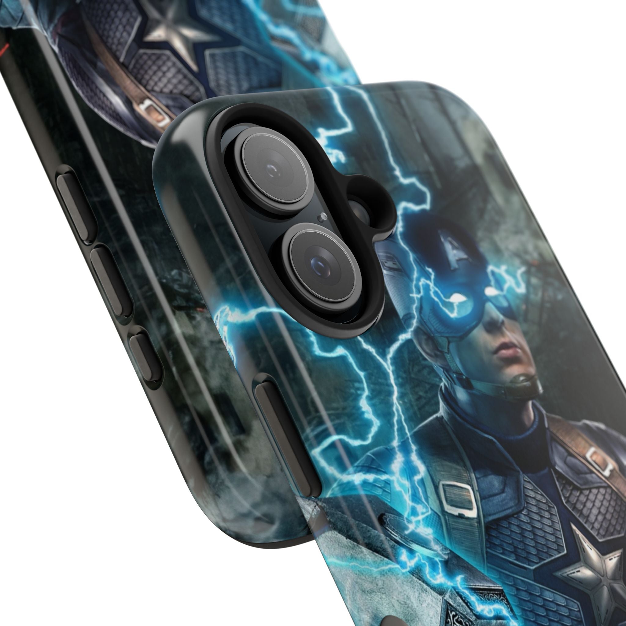 Captain America Superhero Tough Phone Cases, Hero Phone Cover, Gift for Gamers, Superhero Accessory, Durable Phone Case for Every Occasion