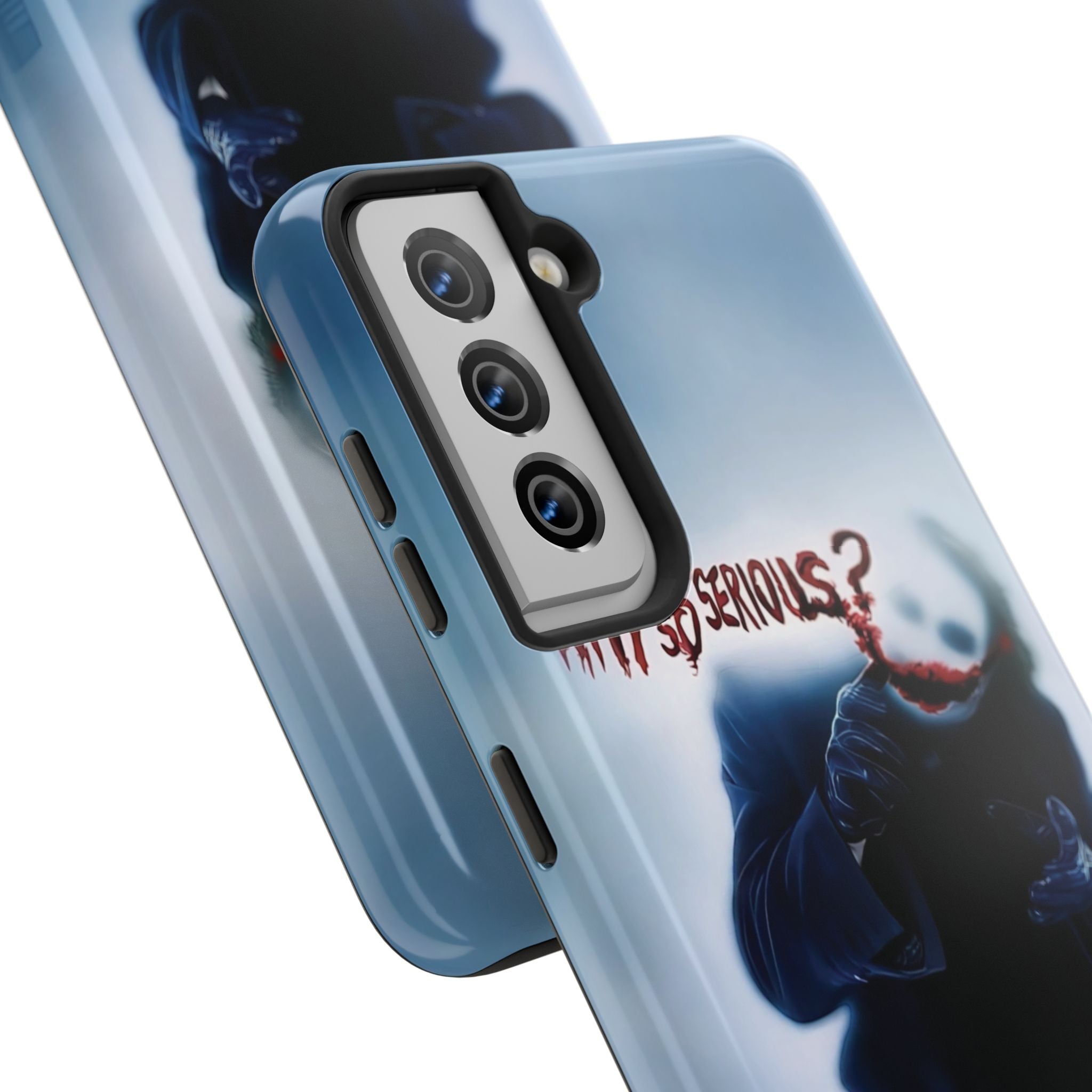 Tough Phone Cases, Dark Humor Phone Cover, Joker Inspired Case, Gifts for Movie Fans, Unique Phone Protector, Cool Accessories