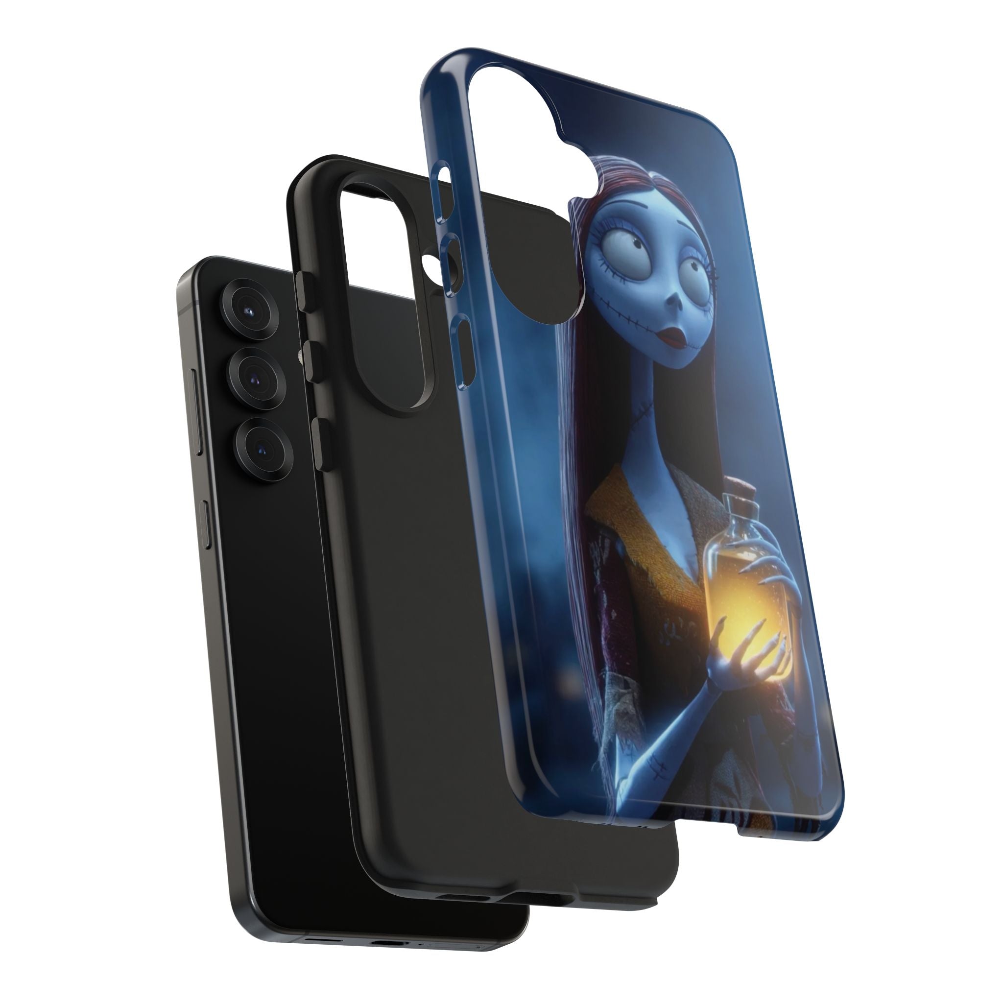 Spooky Chic Phone Cases for Halloween, Gothic Style, Cute Skull Design, Gift for Her, Trendy Accessories