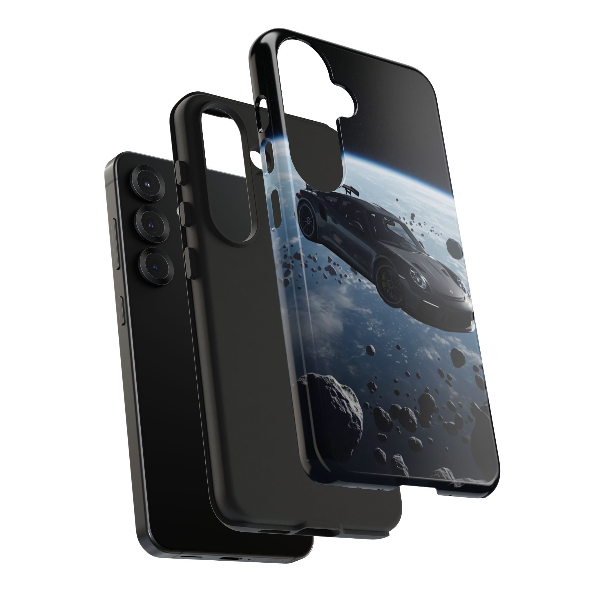 Astronaut Car Tough Phone Cases, Cool Car Cases, Space Phone Cover, Gift for Car Lovers, Unique Phone Accessories