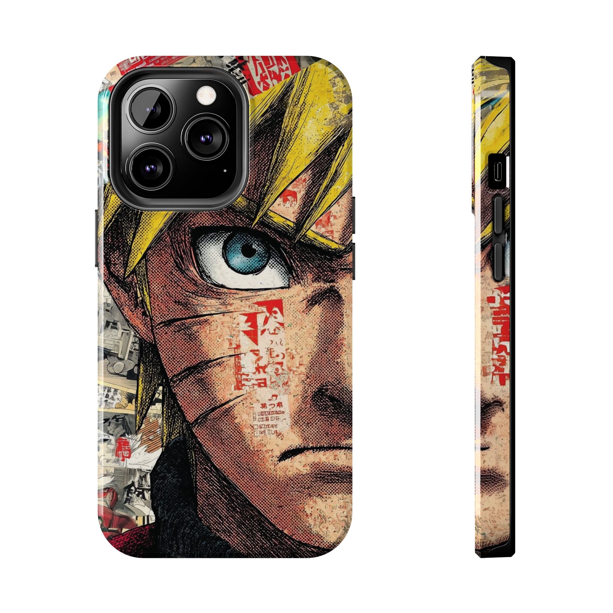 Anime Tough Phone Cases, Durable Phone Covers for Naruto Fans, Gift for Gamers, Stylish Tech Accessories, Anime Merchandise