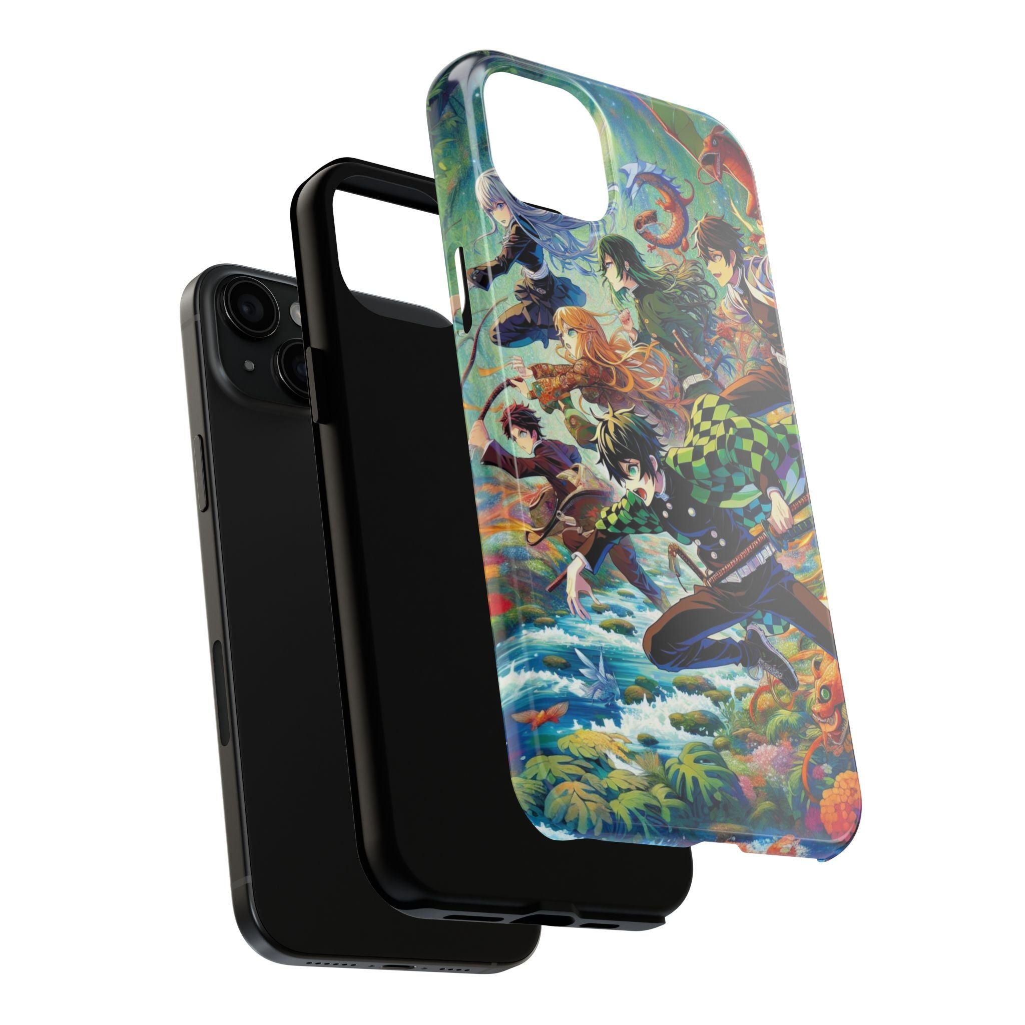 Vibrant Anime Tough Phone Cases, Protective Covers, Gifts for Fans, Geeky Accessories, Birthday or Holiday Presents