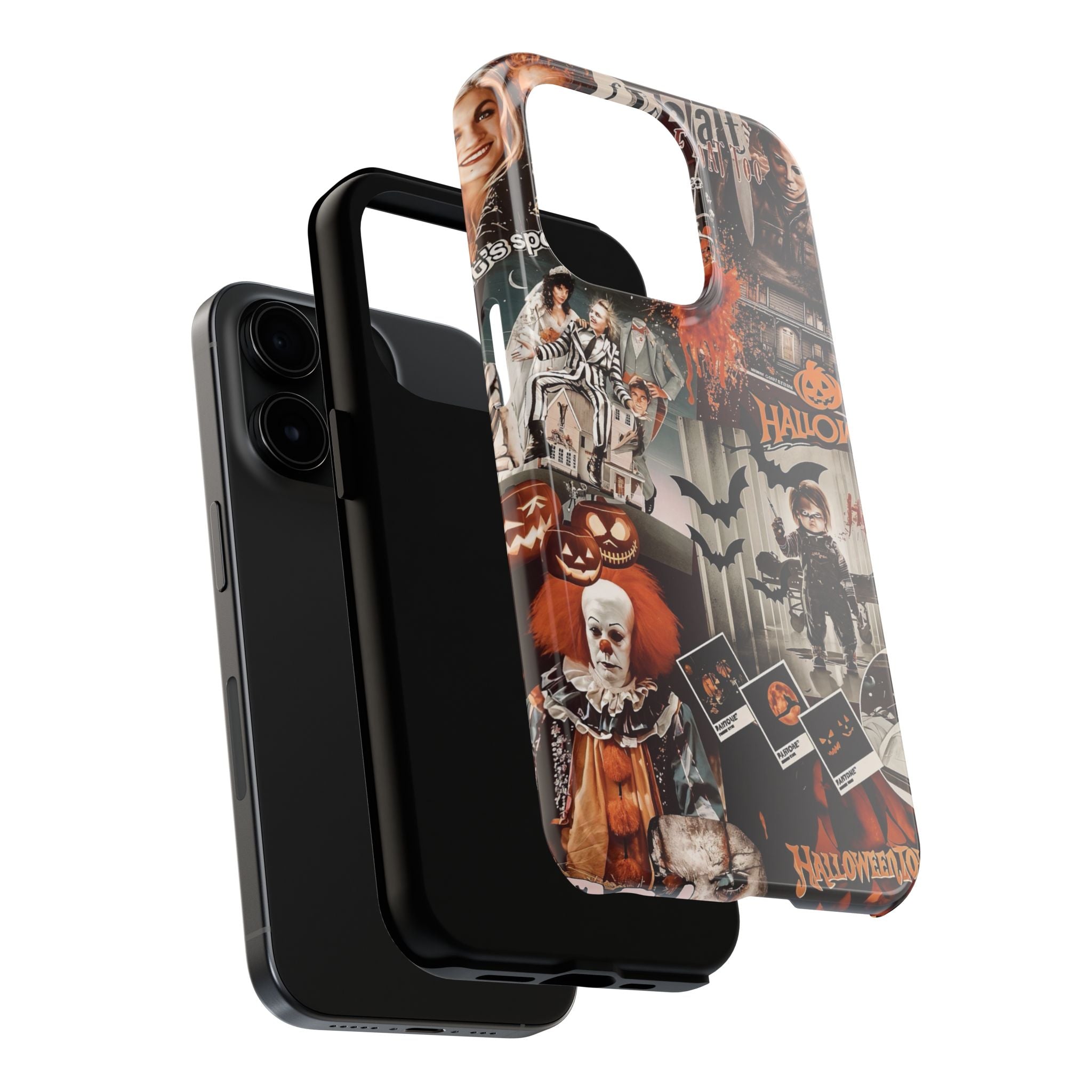 Halloween Phone Cases, Spooky Decor, Fall Celebration, Gift for Horror Fans, Trick or Treat Essentials