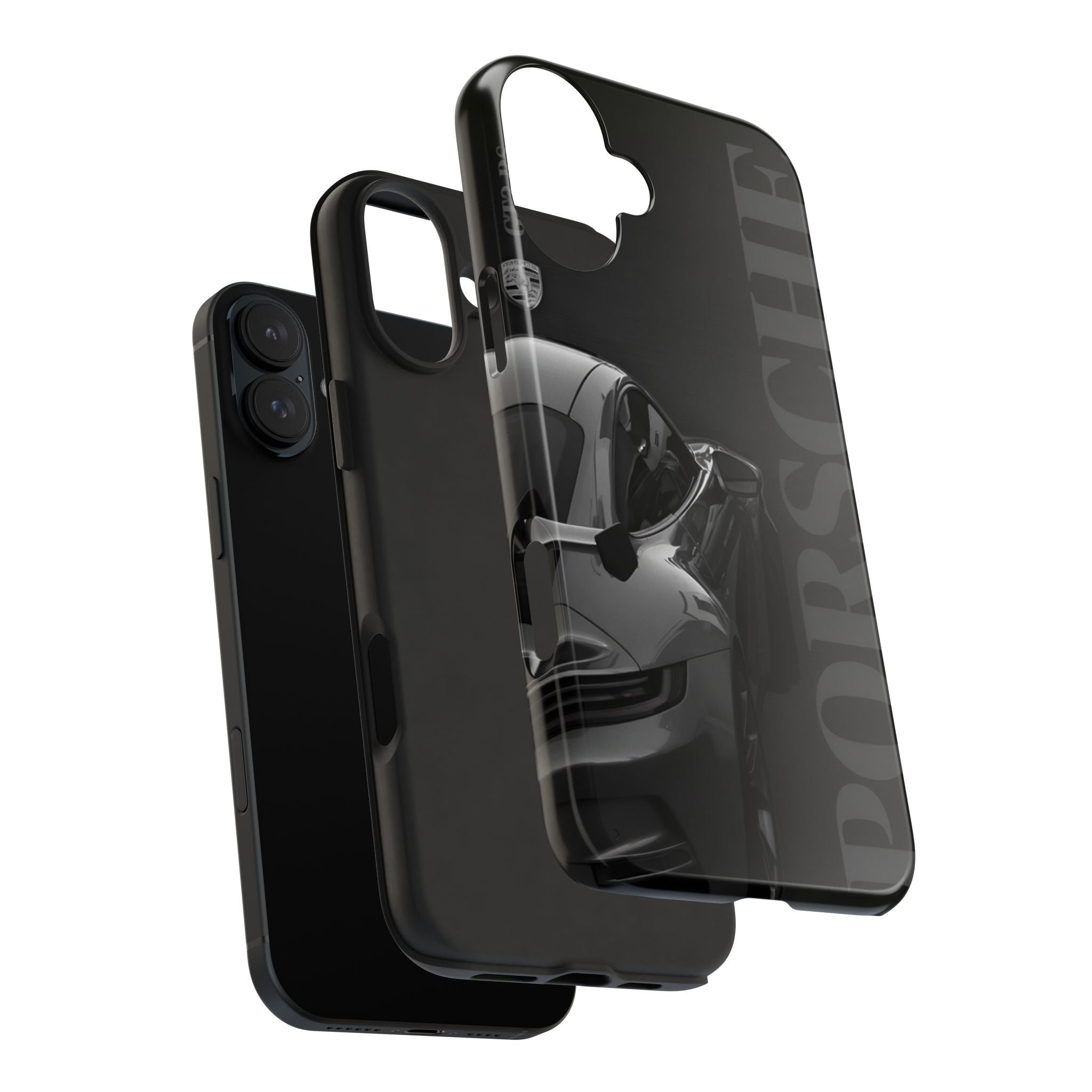Sleek Automotive Phone Cases for Car Lovers, Stylish Protective Case, Porsche-Inspired Design, Gifts for Him, Unique Accessories