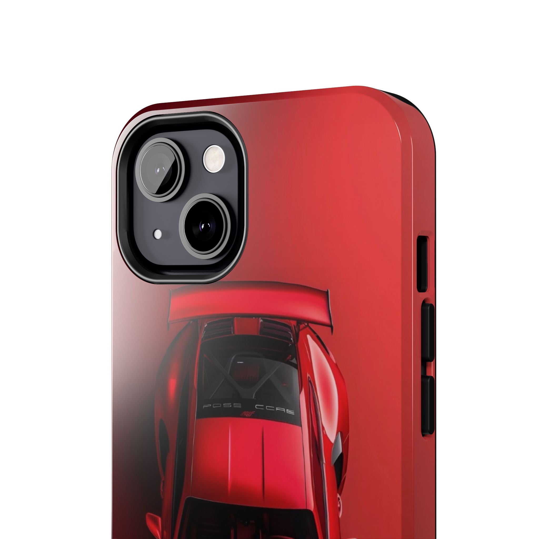 Sleek Sports Car Phone Cases for Automotive Enthusiasts, Durable Phone Covers, Car Lover Gifts, Stylish Tech Accessories, Red Racing Design