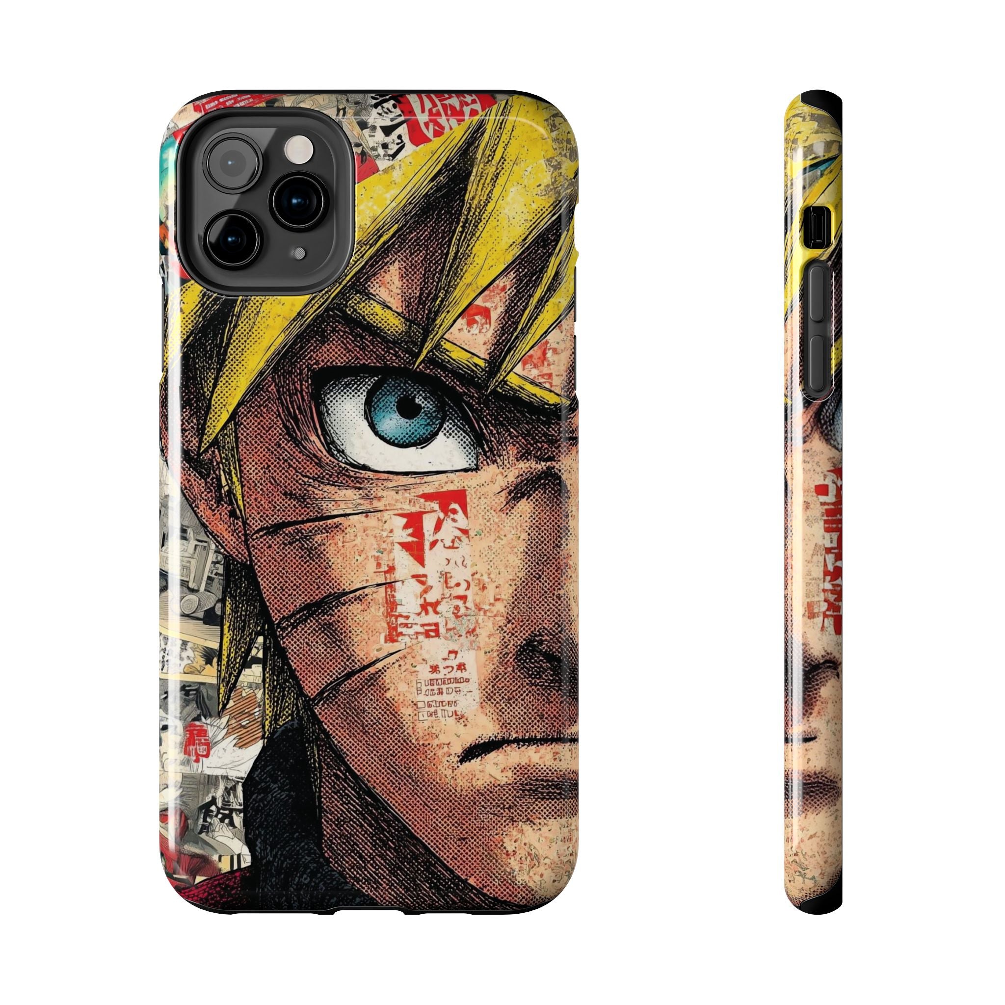 Anime Tough Phone Cases, Durable Phone Covers for Naruto Fans, Gift for Gamers, Stylish Tech Accessories, Anime Merchandise