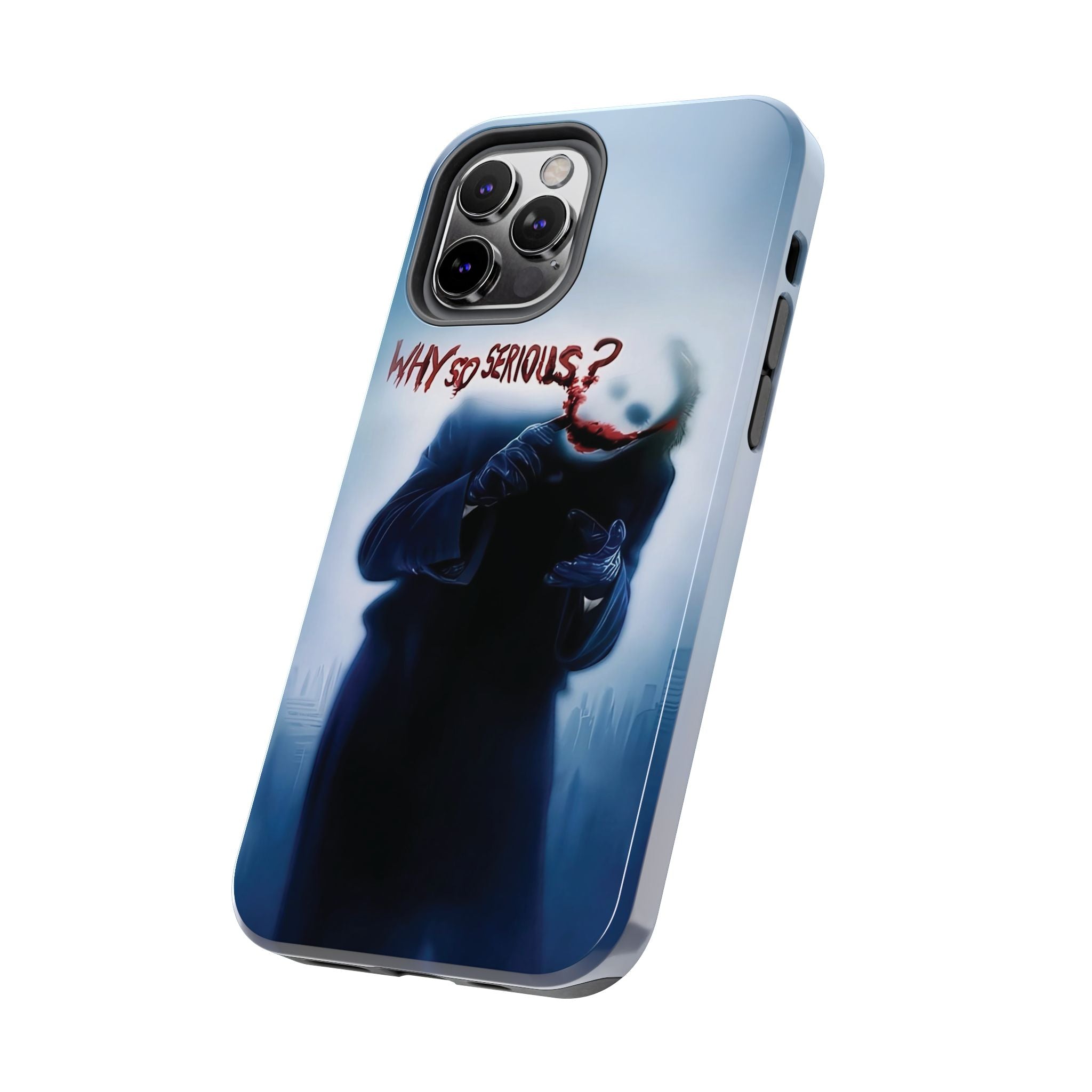 Tough Phone Cases, Dark Humor Phone Cover, Joker Inspired Case, Gifts for Movie Fans, Unique Phone Protector, Cool Accessories