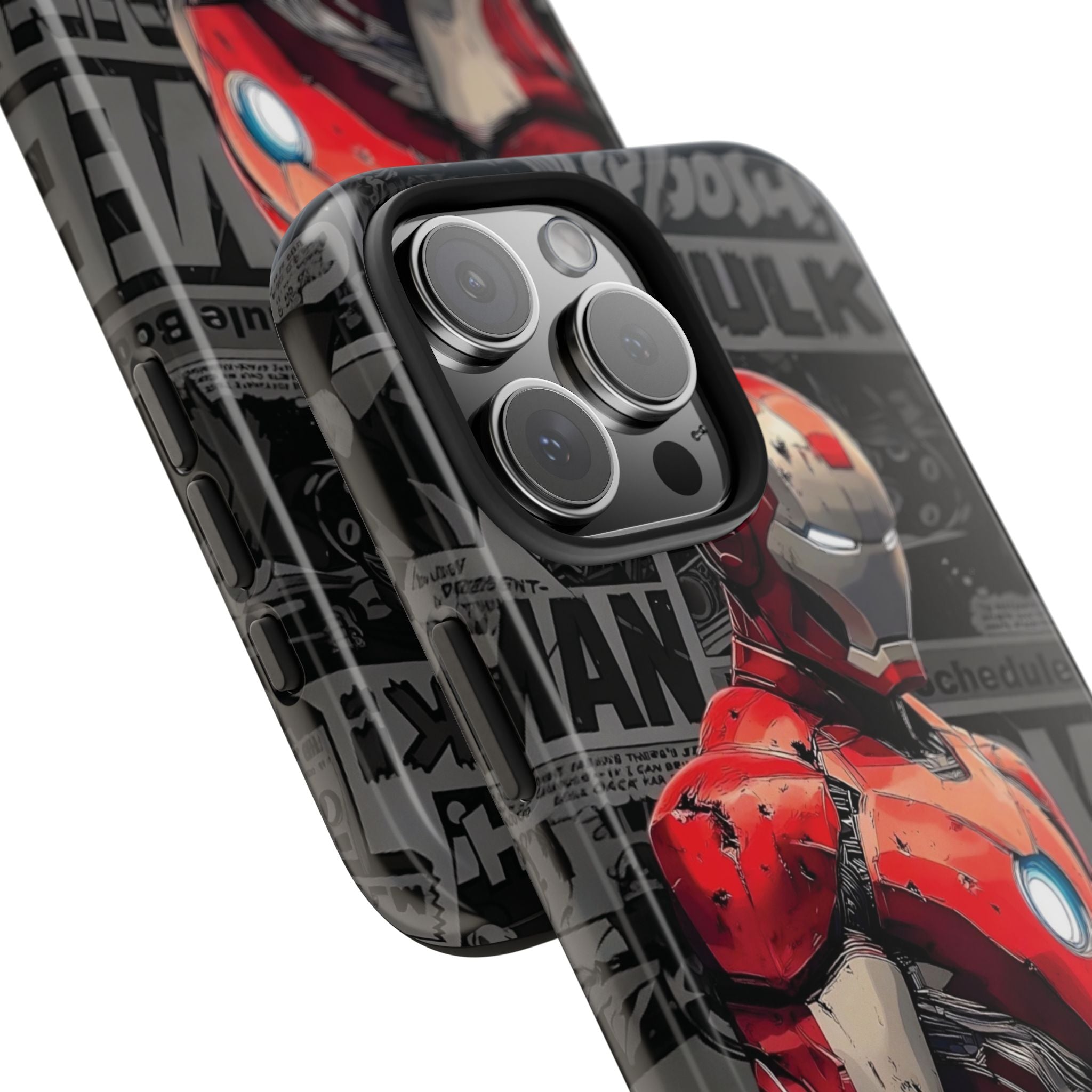Iron Man Hero Tough Phone Cases - Durable, Stylish, Perfect for Marvel Fans, Geek Gifts, Comic Book Lovers, Unique Accessories
