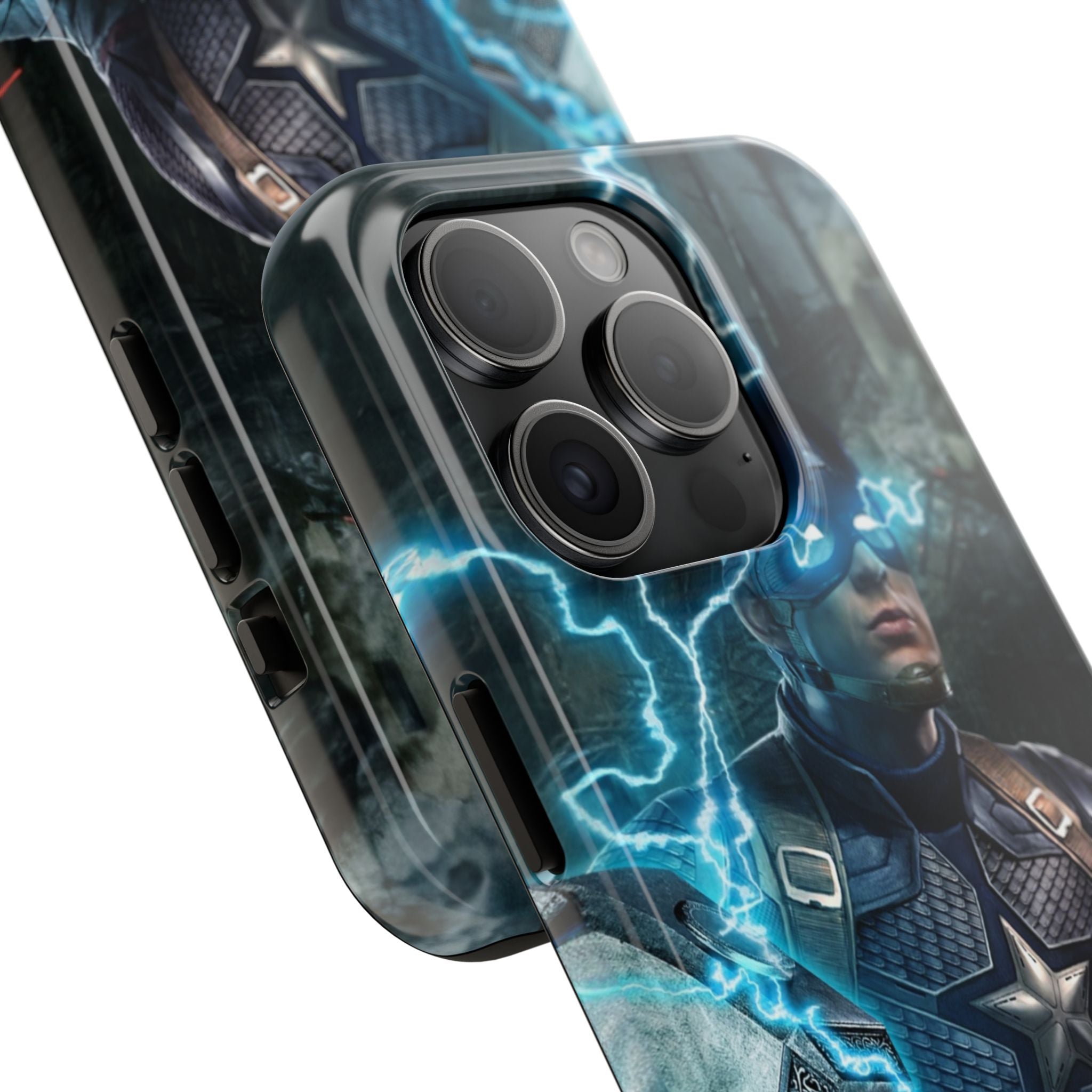 Captain America Superhero Tough Phone Cases, Hero Phone Cover, Gift for Gamers, Superhero Accessory, Durable Phone Case for Every Occasion