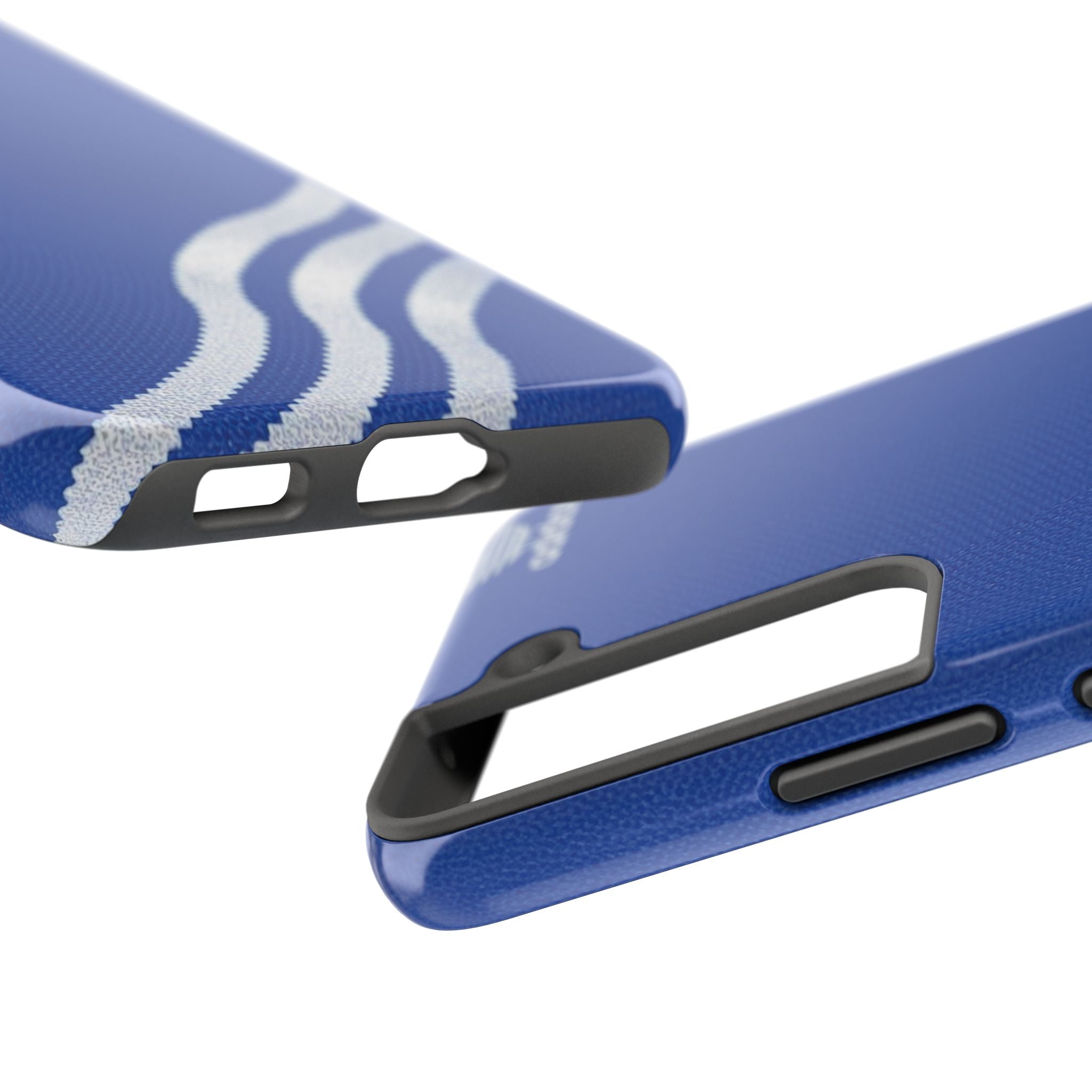 Blue Wave Tough Phone Cases - Durable Cell Phone Covers, Sports-Inspired Accessories, Unique Gift Idea for Athletes & Trendsetters