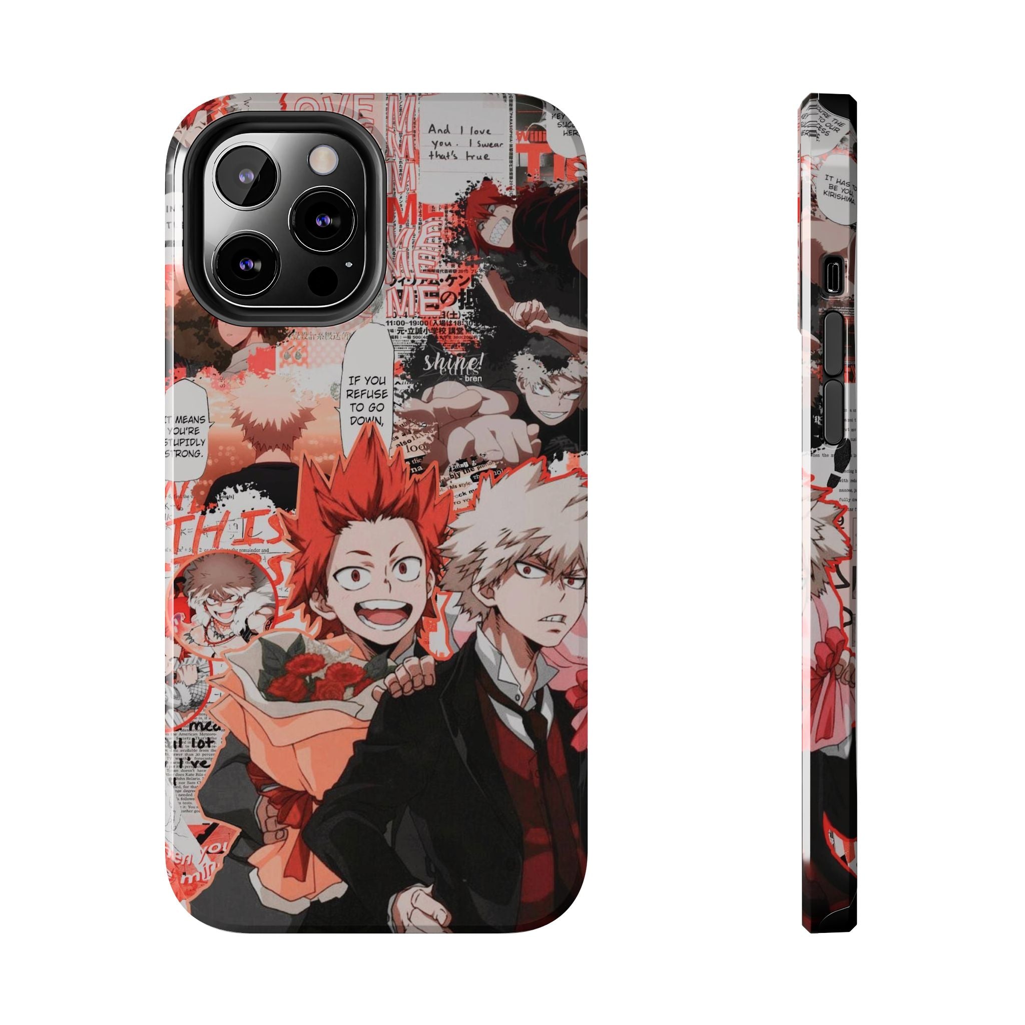 Anime-Inspired Tough Phone Cases - Stylish Protection, Gift for Fans, Unique Design for Everyday Use, Perfect for Holidays, Cosplay Events