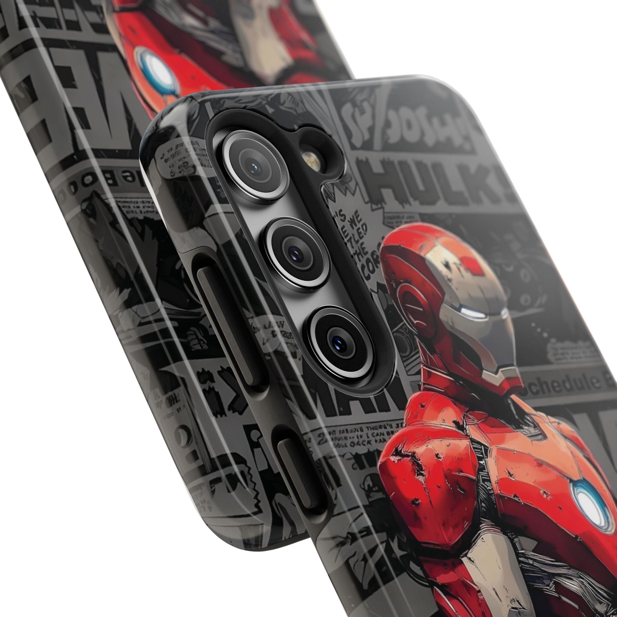 Iron Man Hero Tough Phone Cases - Durable, Stylish, Perfect for Marvel Fans, Geek Gifts, Comic Book Lovers, Unique Accessories