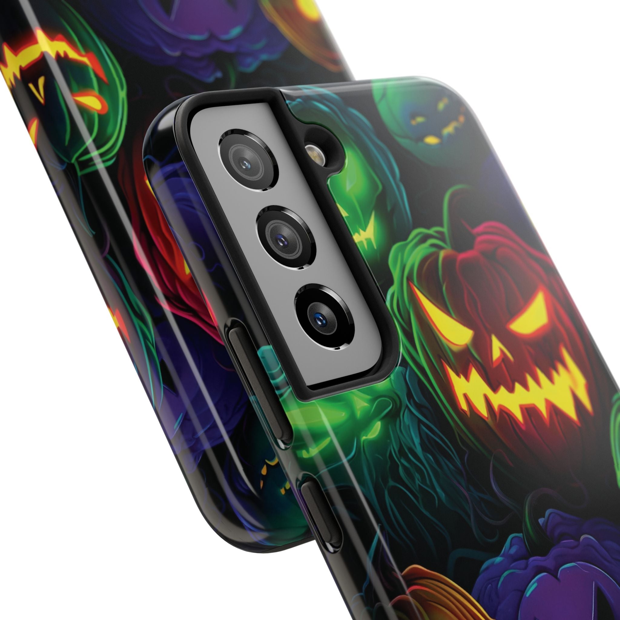 Halloween Pumpkin Phone Case, Spooky Fall Accessory, Tough Phone Cover, Halloween Gift, Pumpkin Decor