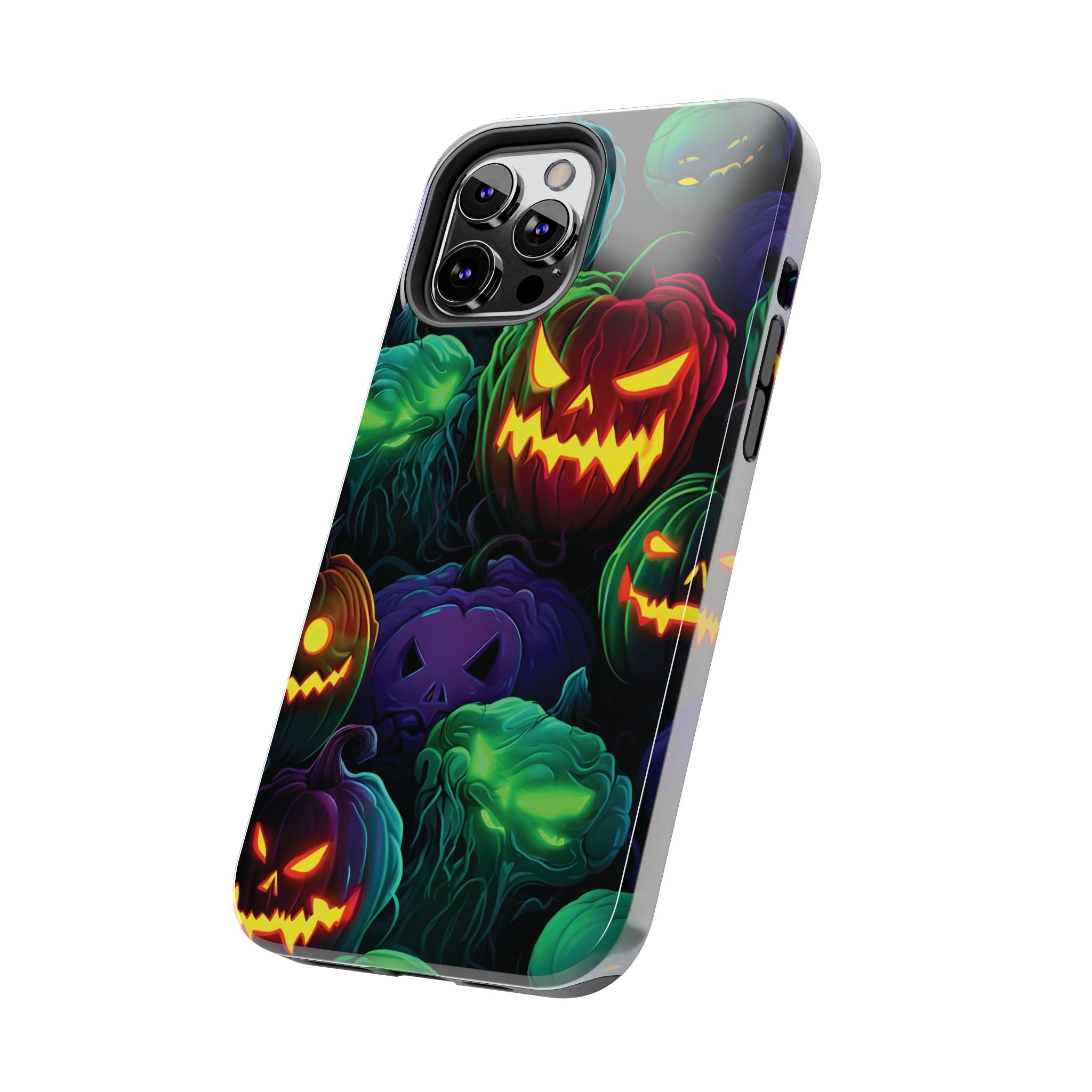 Halloween Pumpkin Phone Case, Spooky Fall Accessory, Tough Phone Cover, Halloween Gift, Pumpkin Decor