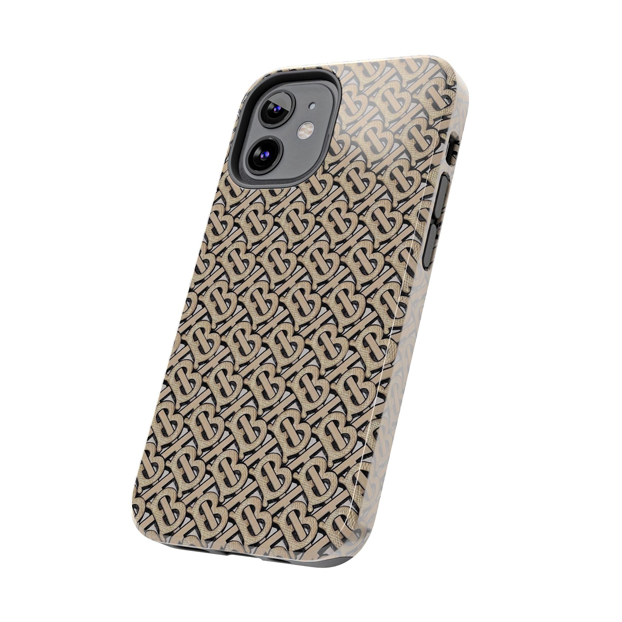 Elegant Interwoven Pattern Tough Phone Cases, Stylish Phone Covers, Durable Cases for Everyday Adventures, Gift for Phone Lovers