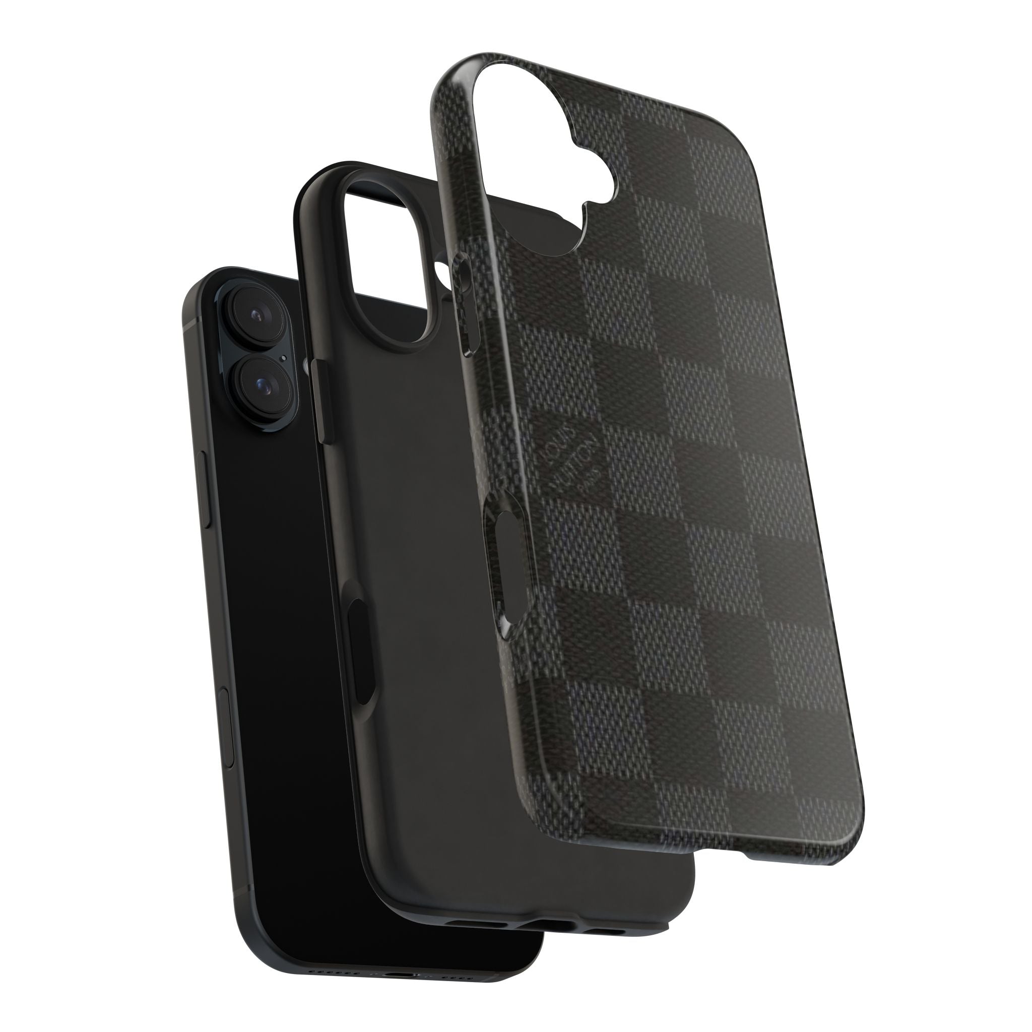 Durable Phone Cases with Stylish Checkered Pattern, Phone Accessories, Customizable Cases, Gift for Tech Lovers, Perfect for Every Occasion