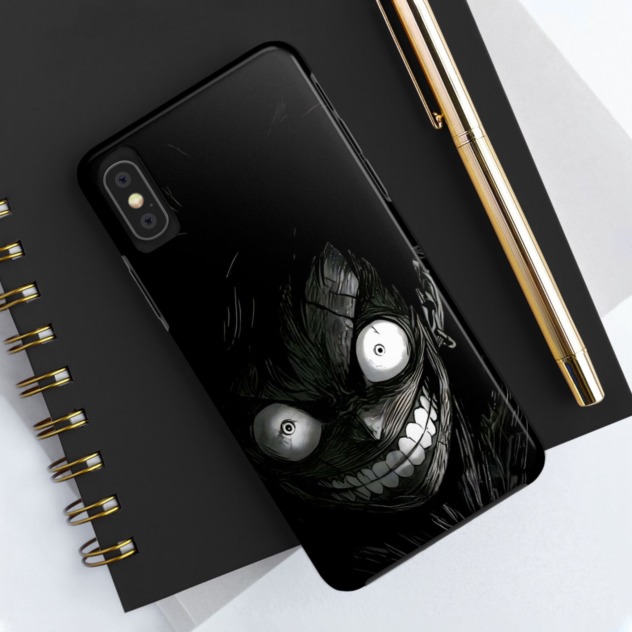 Spooky Tough Phone Cases for Horror Fans, Durable Cases for Halloween, Unique Phone Covers, Geeky Gifts, Edgy Phone Accessories