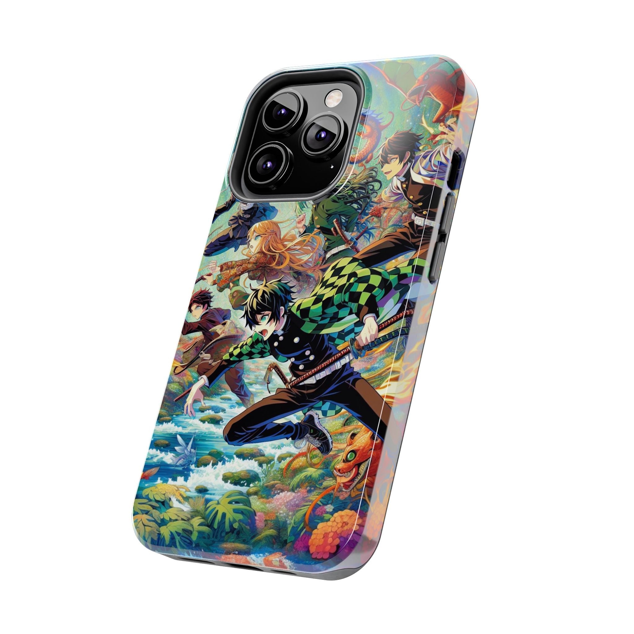 Vibrant Anime Tough Phone Cases, Protective Covers, Gifts for Fans, Geeky Accessories, Birthday or Holiday Presents