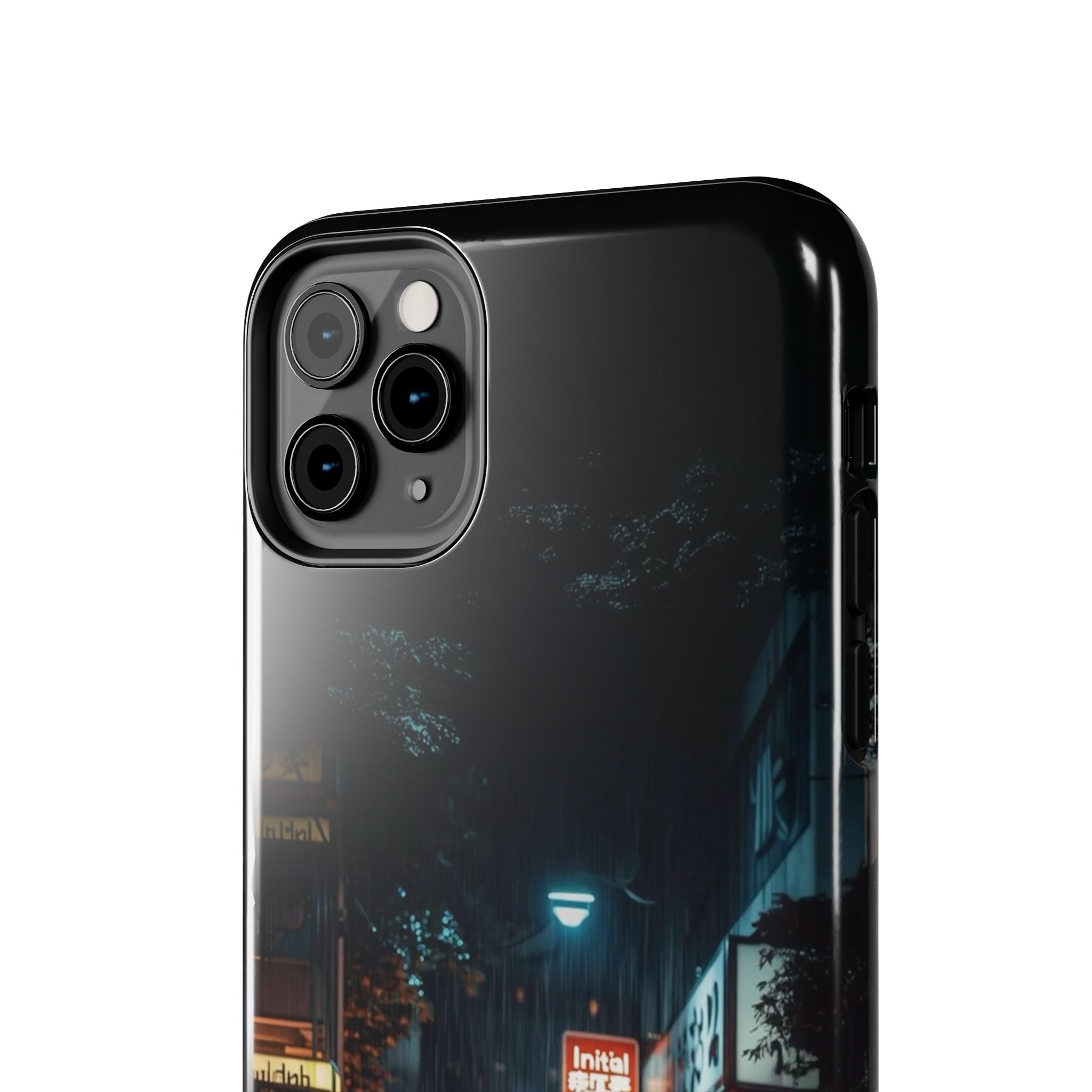 Night Cityscape Phone Cases, Urban Aesthetic Case, Tough Protection Case, Perfect Gift for Car Lovers, Ideal for Birthdays, Holidays
