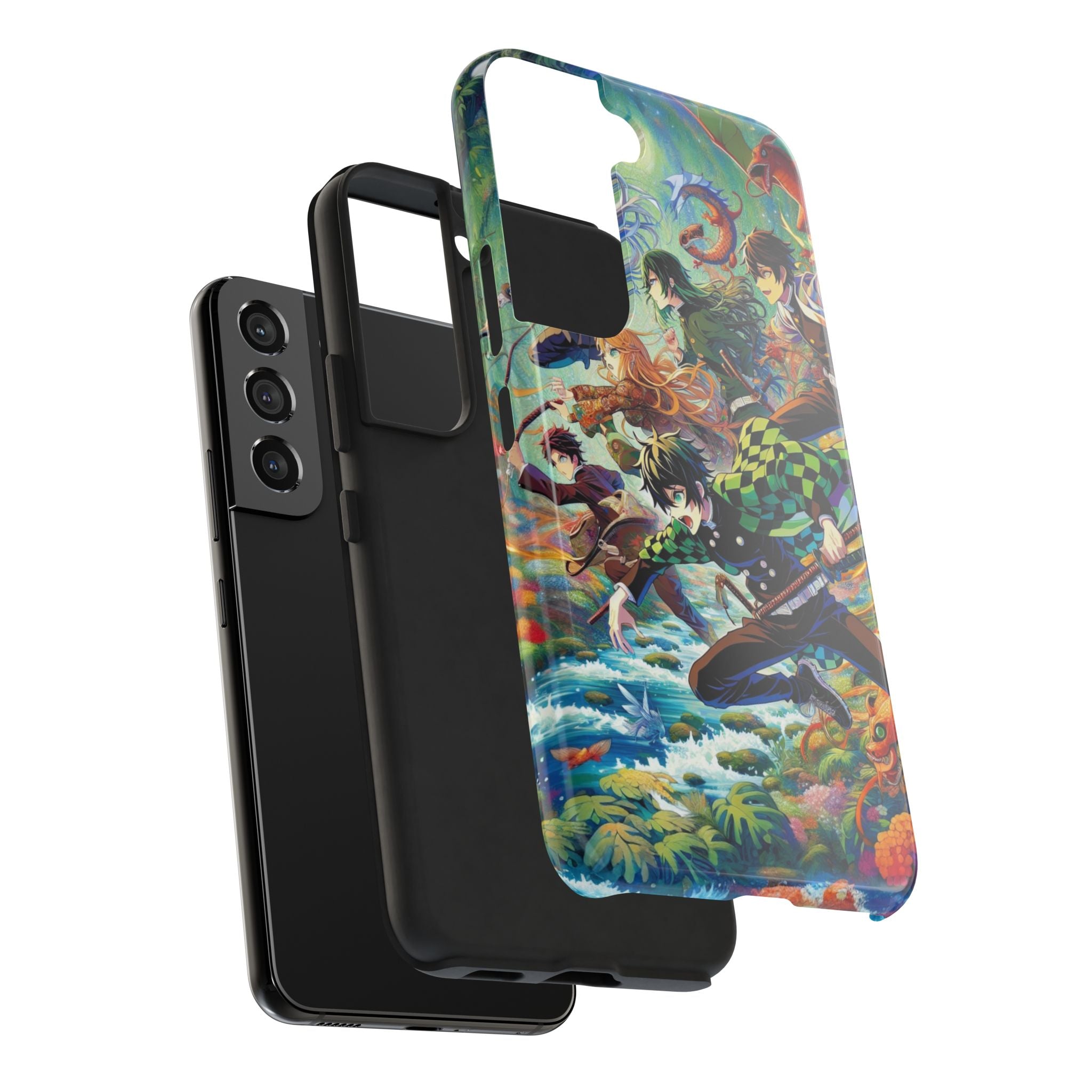 Vibrant Anime Tough Phone Cases, Protective Covers, Gifts for Fans, Geeky Accessories, Birthday or Holiday Presents