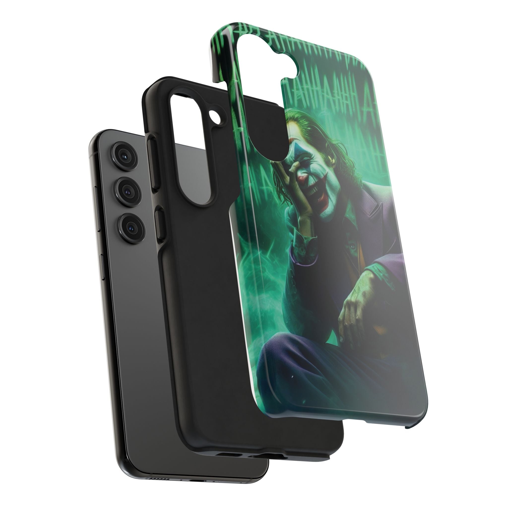 Joker Phone Cases, Tough Phone Cover, Customizable Phone Accessory, Unique Gift for Fans, Pop Culture Merchandise