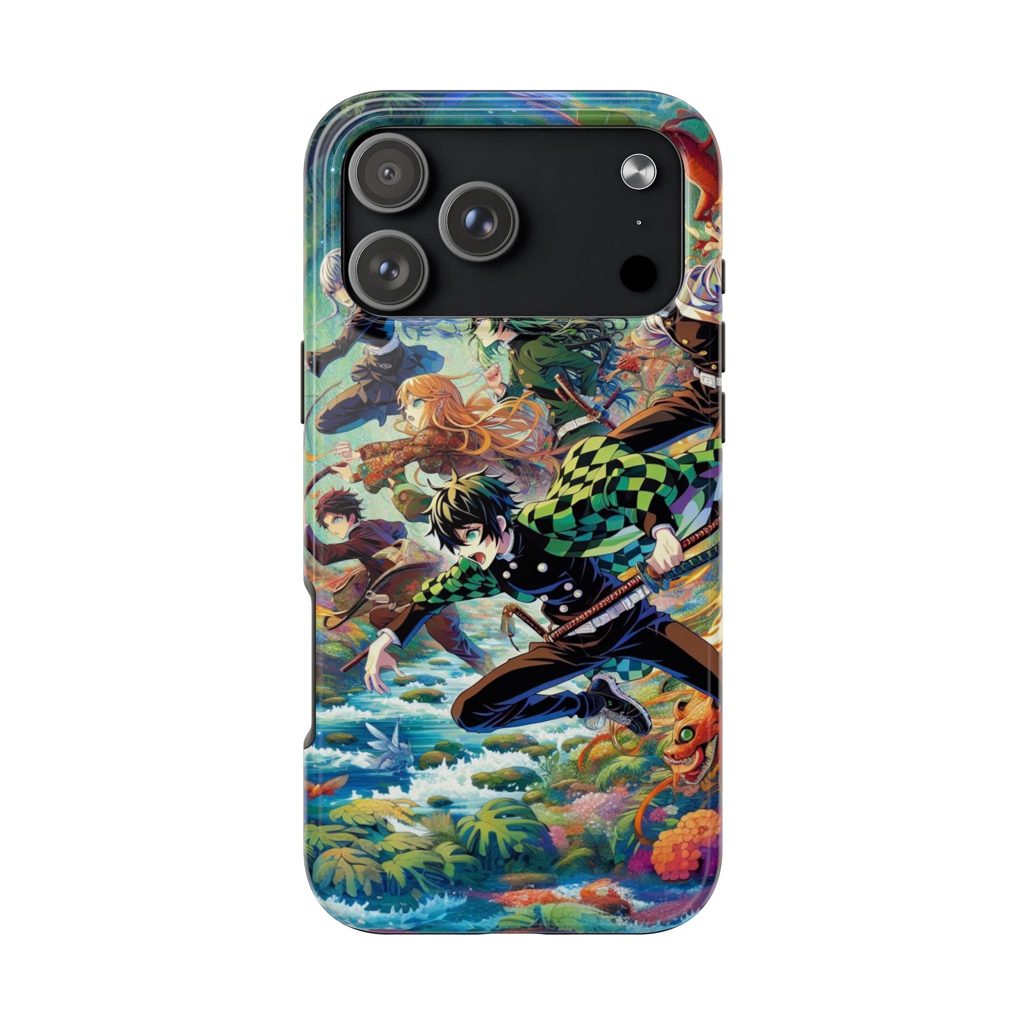 Vibrant Anime Tough Phone Cases, Protective Covers, Gifts for Fans, Geeky Accessories, Birthday or Holiday Presents