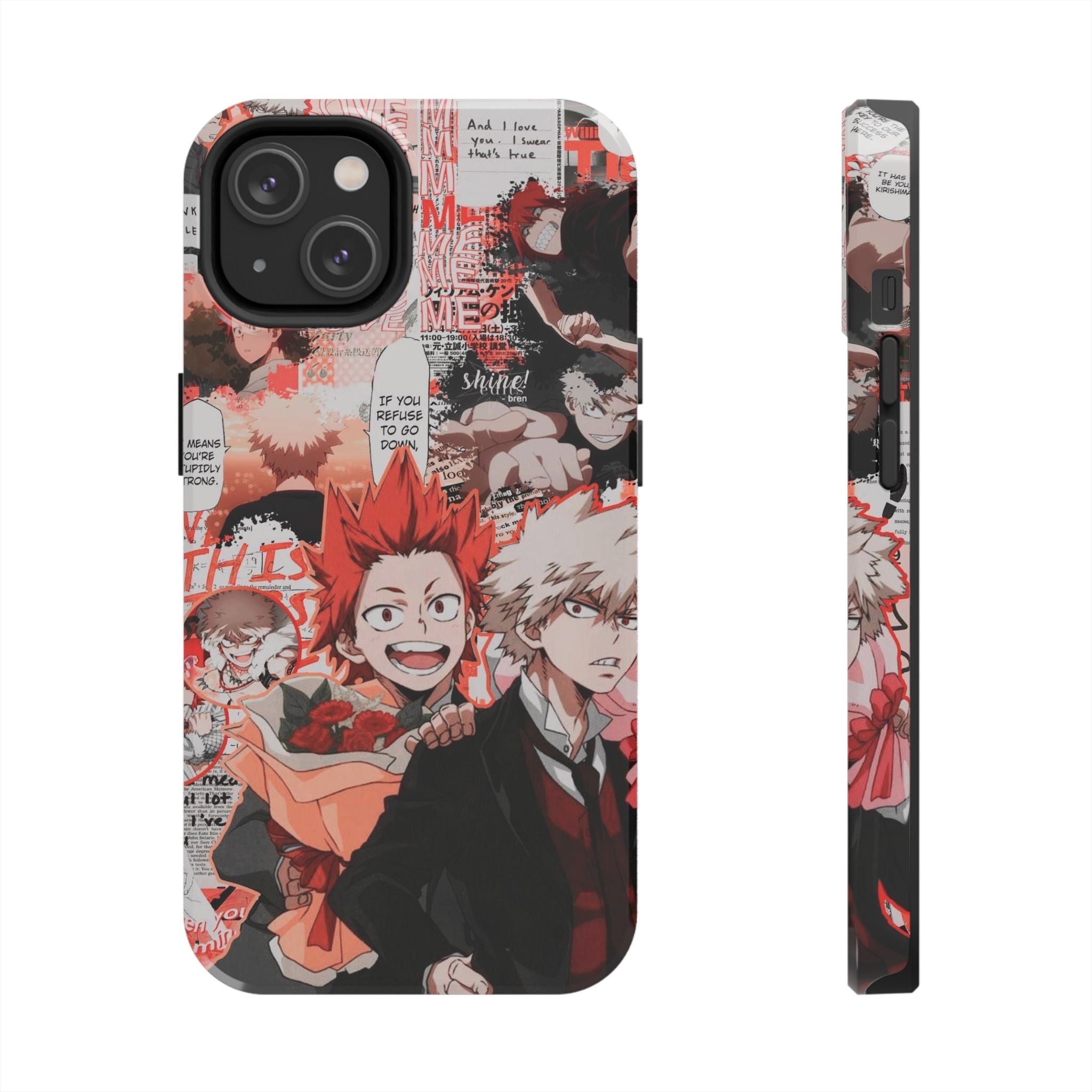 Anime-Inspired Tough Phone Cases - Stylish Protection, Gift for Fans, Unique Design for Everyday Use, Perfect for Holidays, Cosplay Events