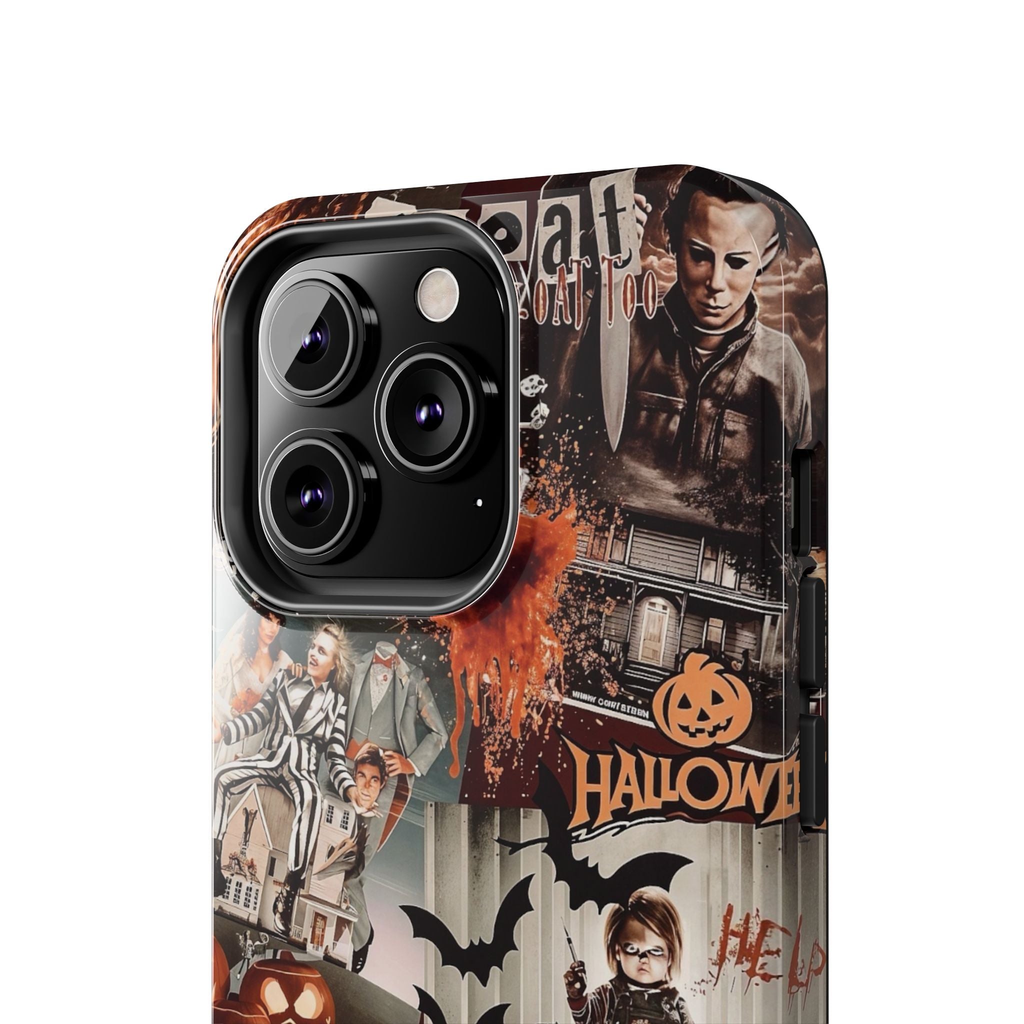 Halloween Phone Cases, Spooky Decor, Fall Celebration, Gift for Horror Fans, Trick or Treat Essentials