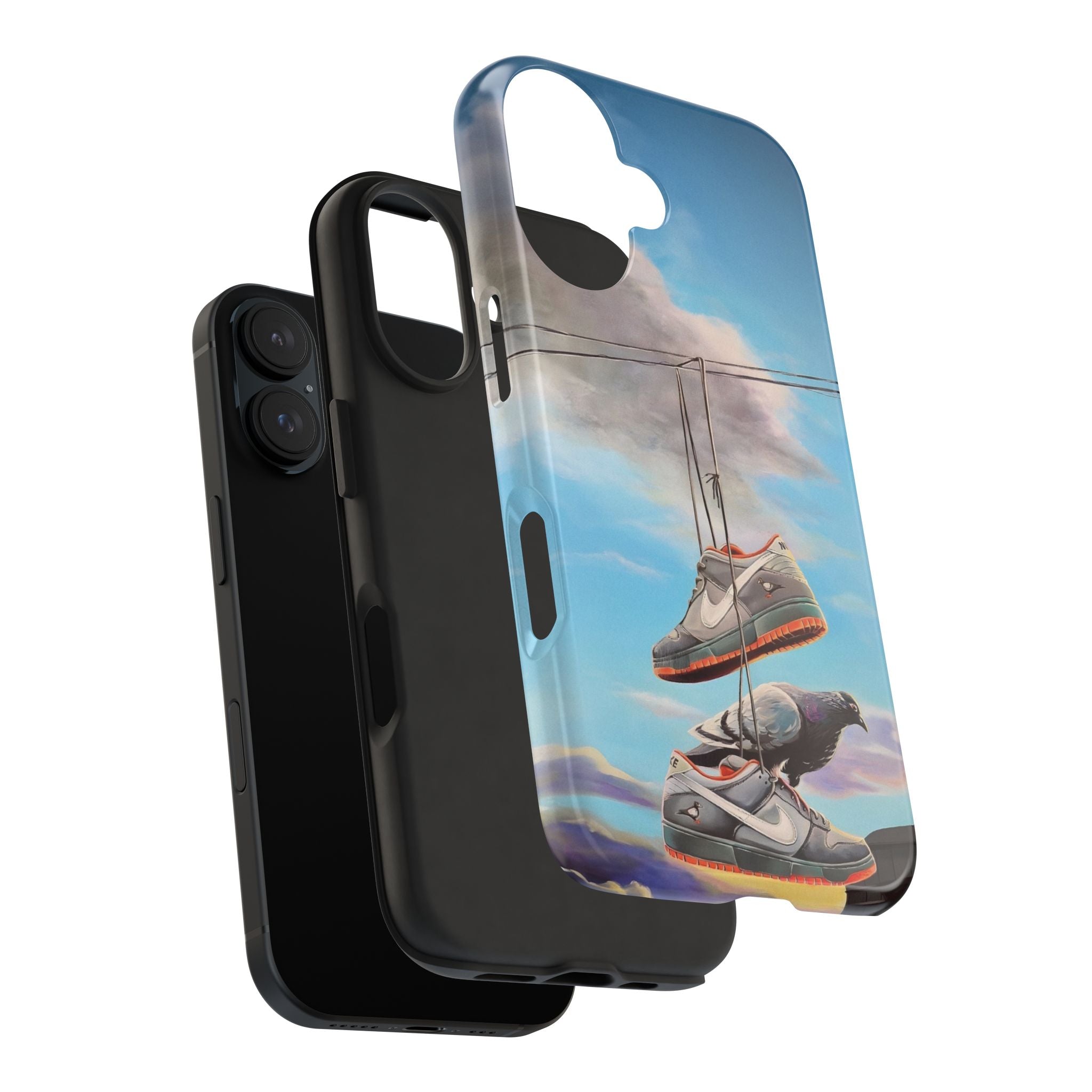 Urban Art Tough Phone Cases, Unique Phone Accessories, Gifts for Sneakerheads, Trendy Tech Gear, Perfect for Birthdays & Holidays