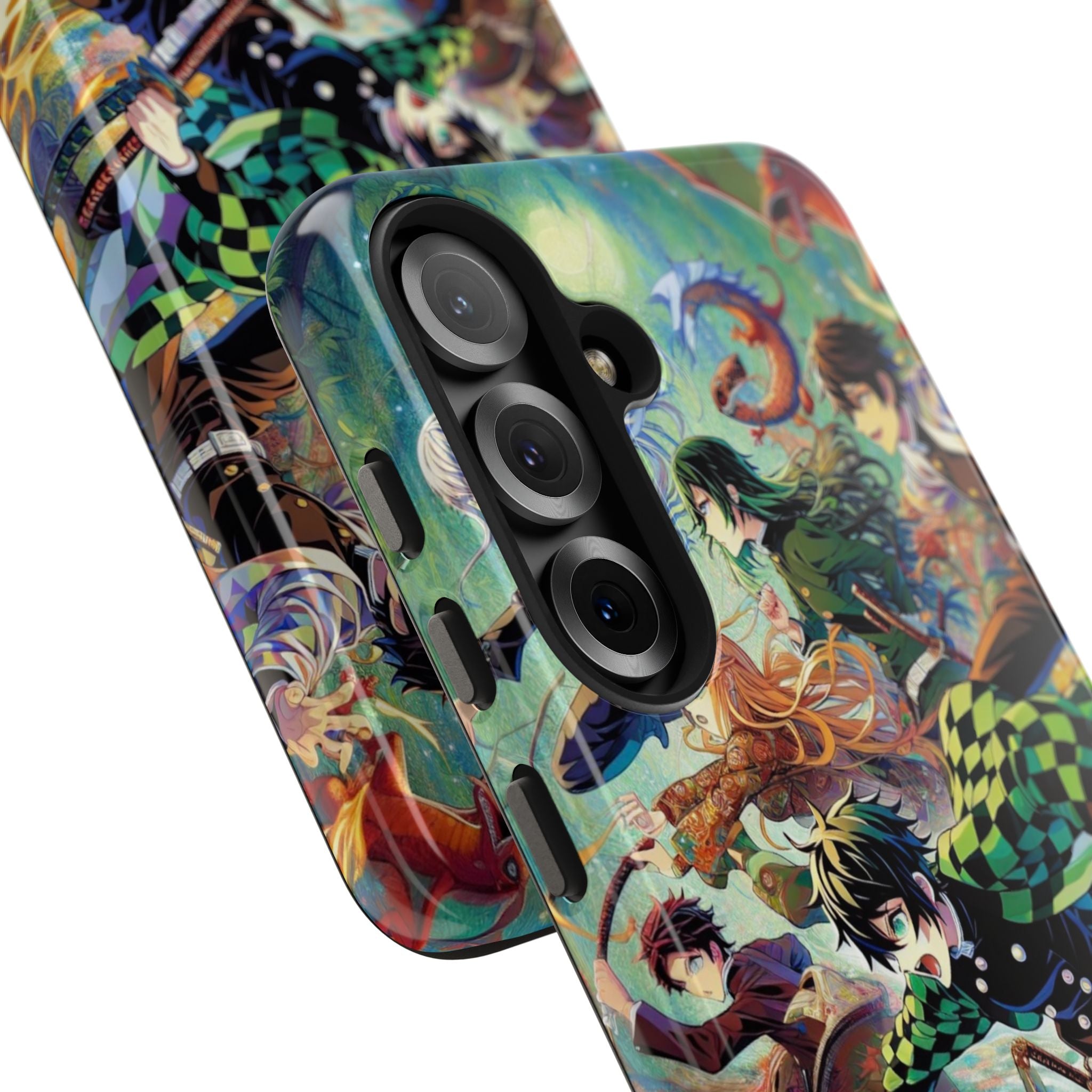 Vibrant Anime Tough Phone Cases, Protective Covers, Gifts for Fans, Geeky Accessories, Birthday or Holiday Presents