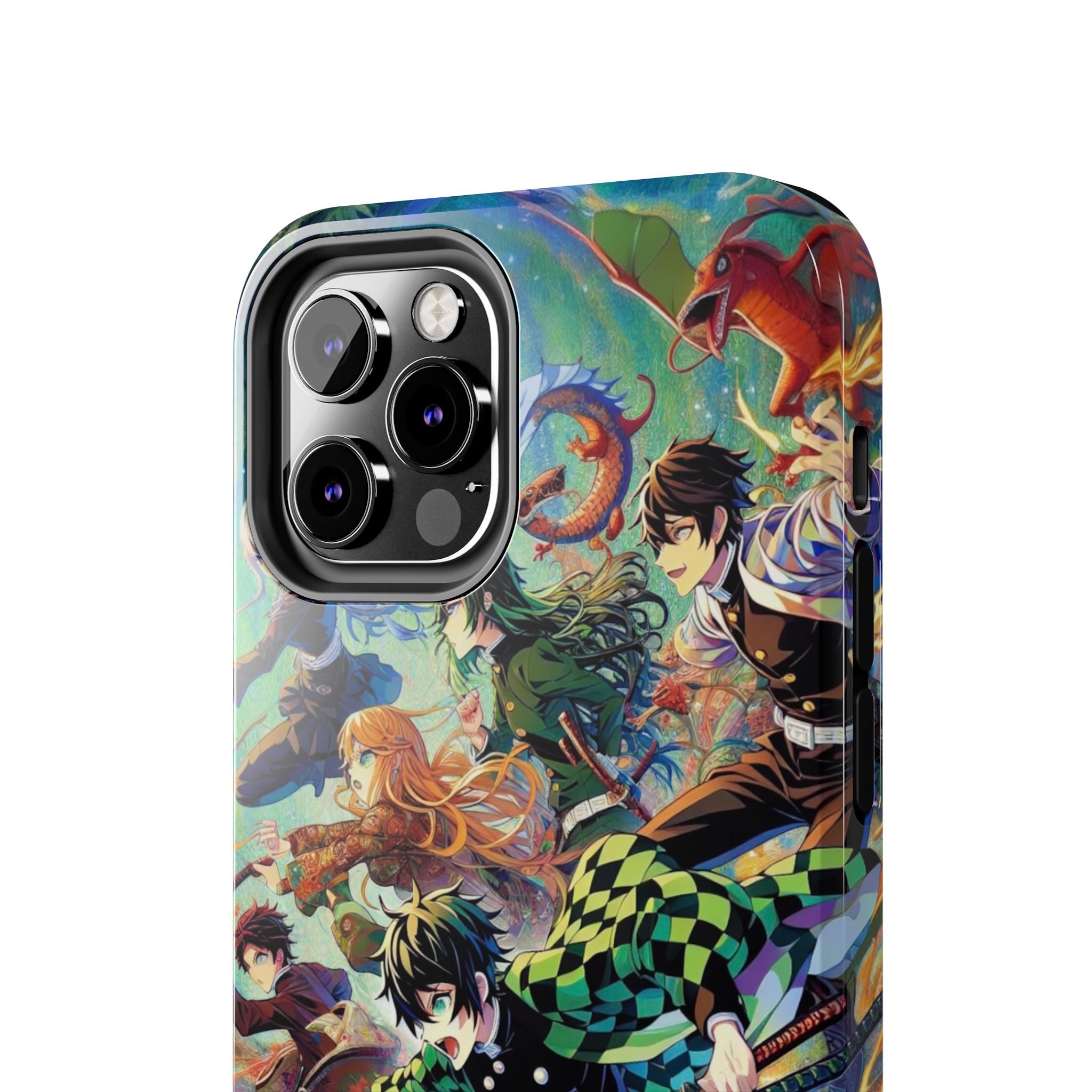 Vibrant Anime Tough Phone Cases, Protective Covers, Gifts for Fans, Geeky Accessories, Birthday or Holiday Presents