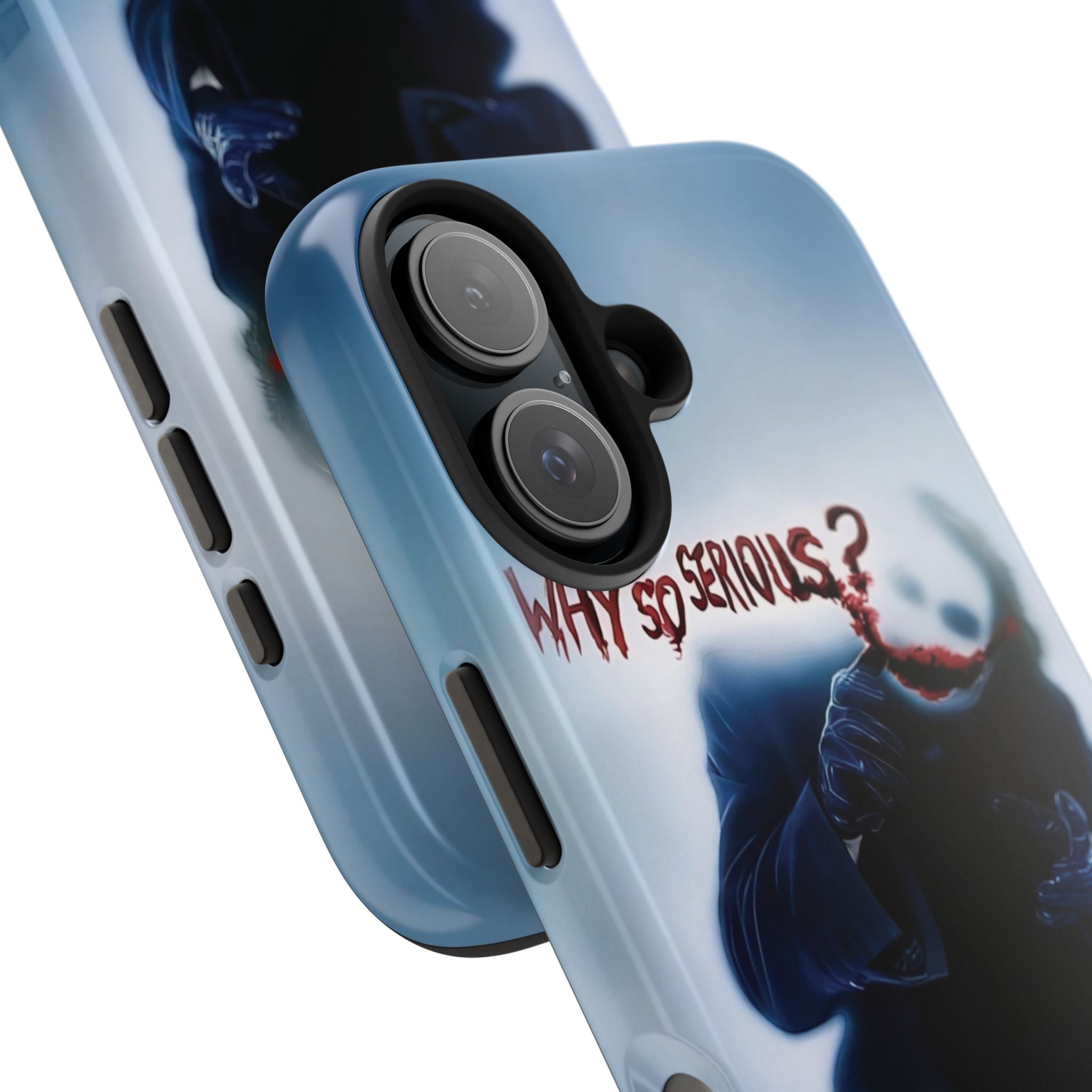 Tough Phone Cases, Dark Humor Phone Cover, Joker Inspired Case, Gifts for Movie Fans, Unique Phone Protector, Cool Accessories