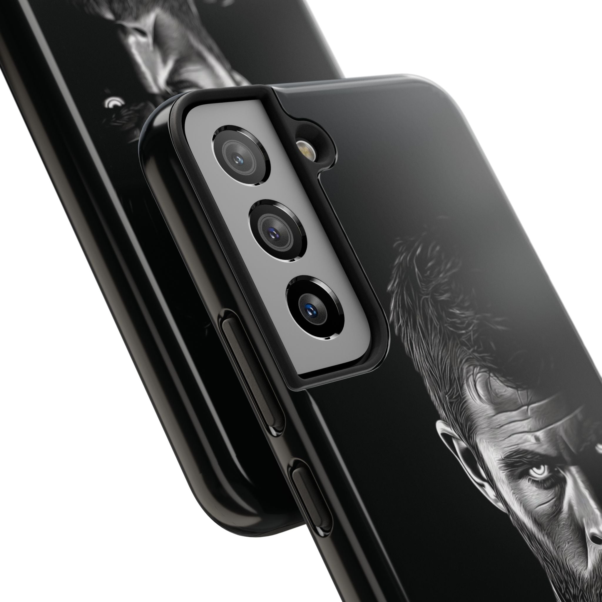 Tough Phone Cases featuring Warrior Design, Rugged Protector, Gift for Adventurers, Customizable Case, Durable Phone Cover