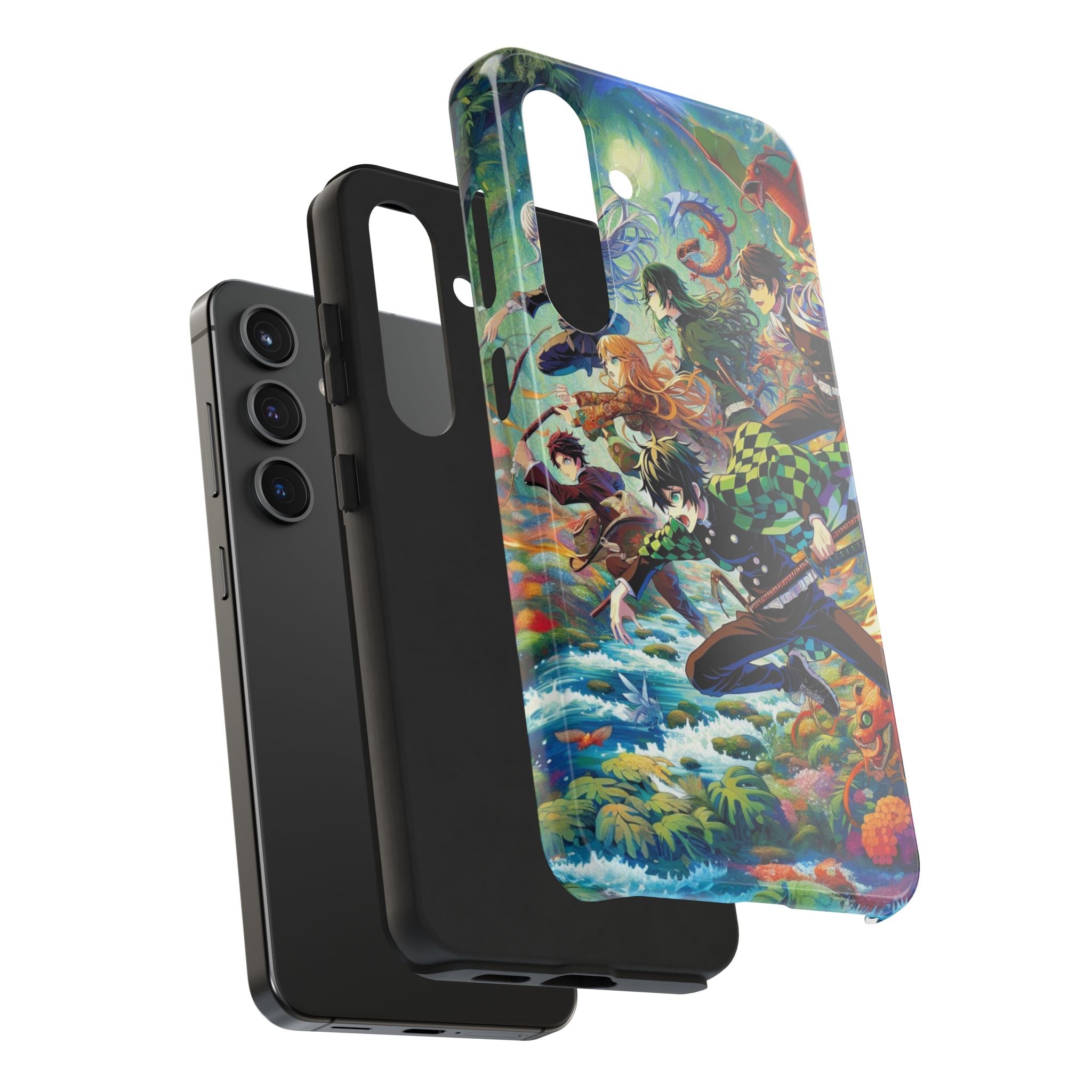 Vibrant Anime Tough Phone Cases, Protective Covers, Gifts for Fans, Geeky Accessories, Birthday or Holiday Presents