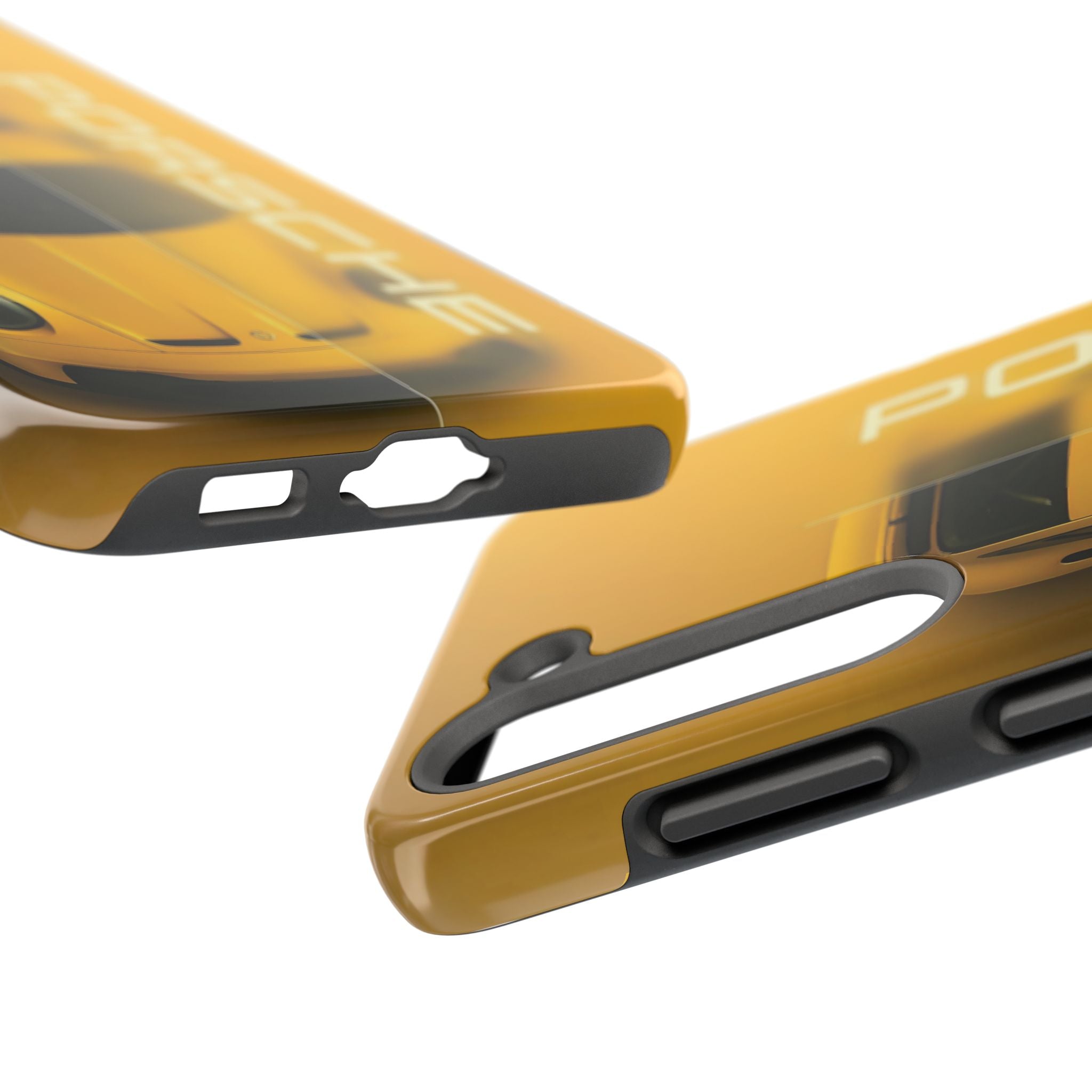 Stylish Car Lover's Phone Case, Durable Tough Phone Case, Gift for Car Enthusiasts, Porsche Design Case, Unique Auto Accessory