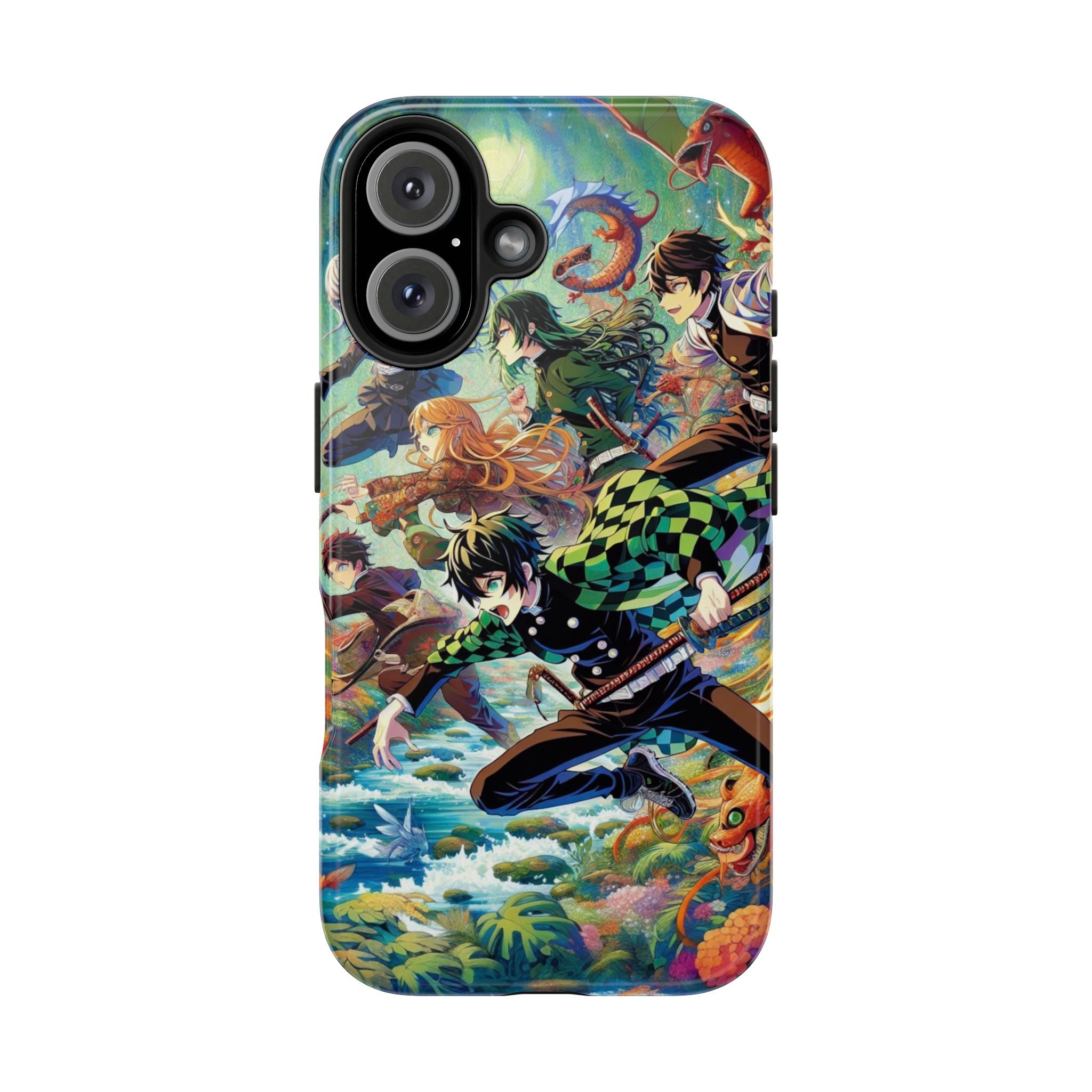 Vibrant Anime Tough Phone Cases, Protective Covers, Gifts for Fans, Geeky Accessories, Birthday or Holiday Presents