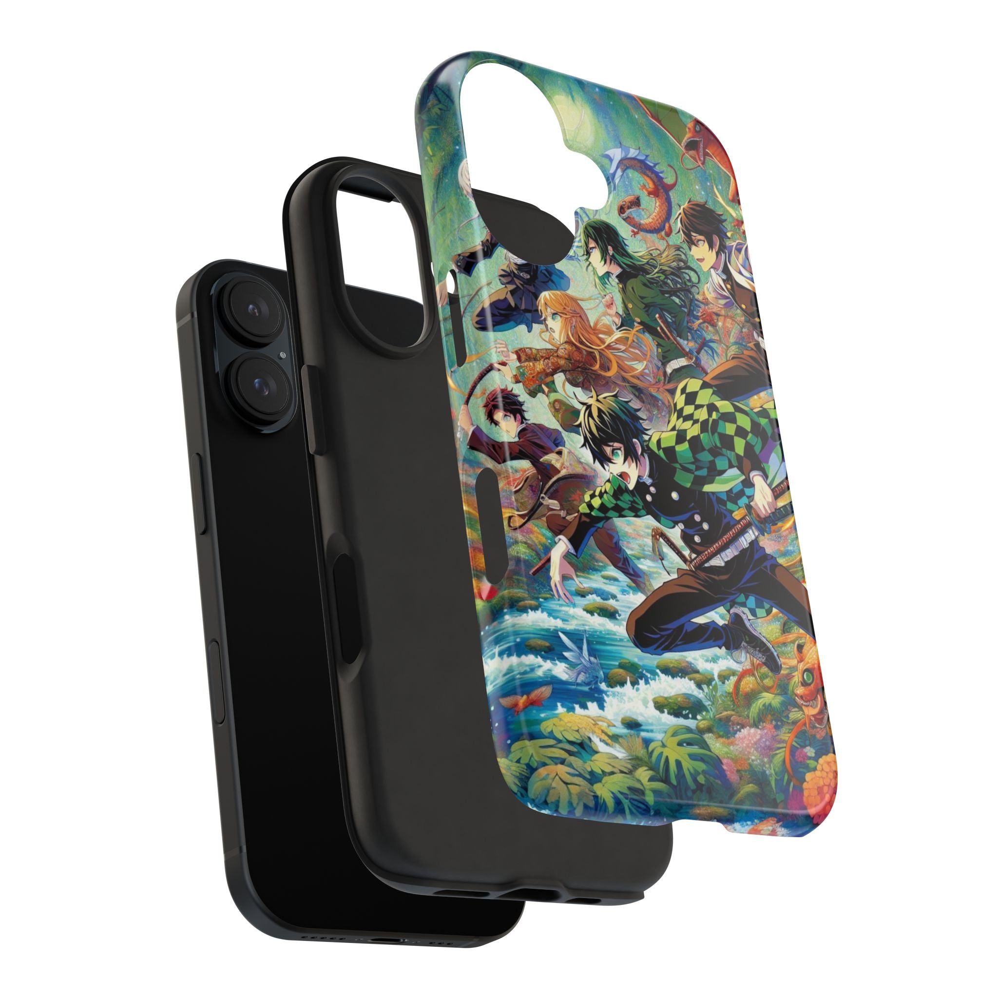 Vibrant Anime Tough Phone Cases, Protective Covers, Gifts for Fans, Geeky Accessories, Birthday or Holiday Presents