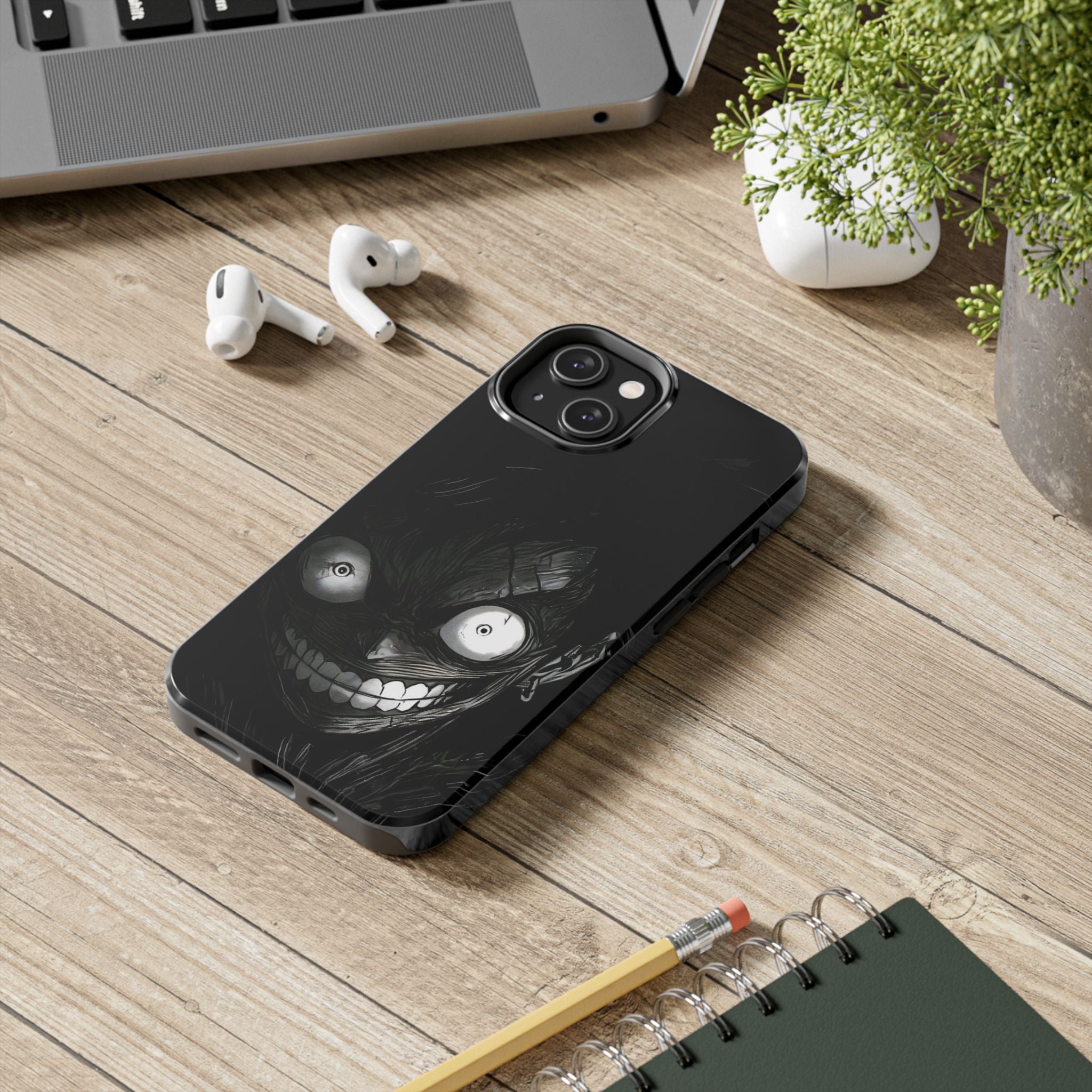 Spooky Tough Phone Cases for Horror Fans, Durable Cases for Halloween, Unique Phone Covers, Geeky Gifts, Edgy Phone Accessories