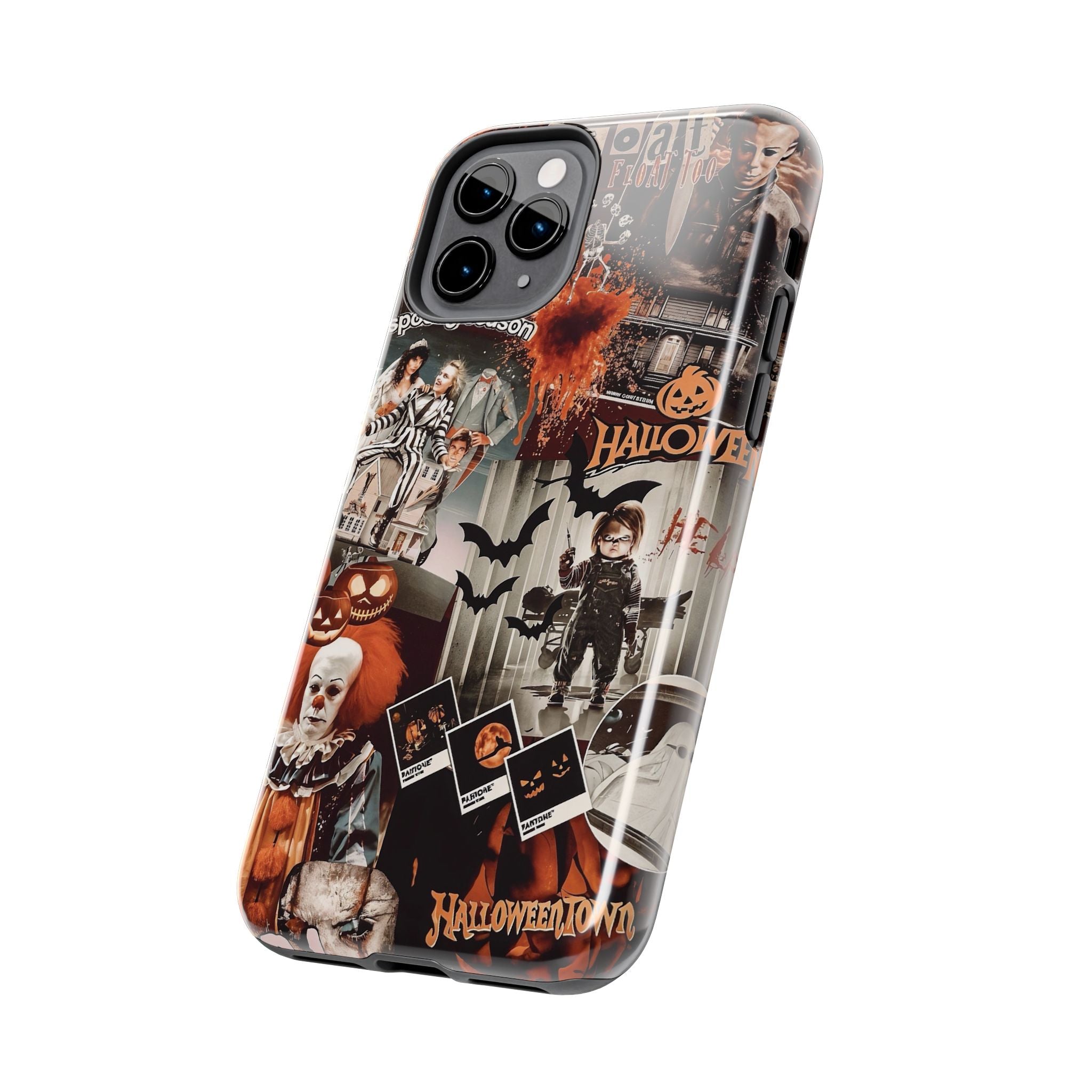 Halloween Phone Cases, Spooky Decor, Fall Celebration, Gift for Horror Fans, Trick or Treat Essentials