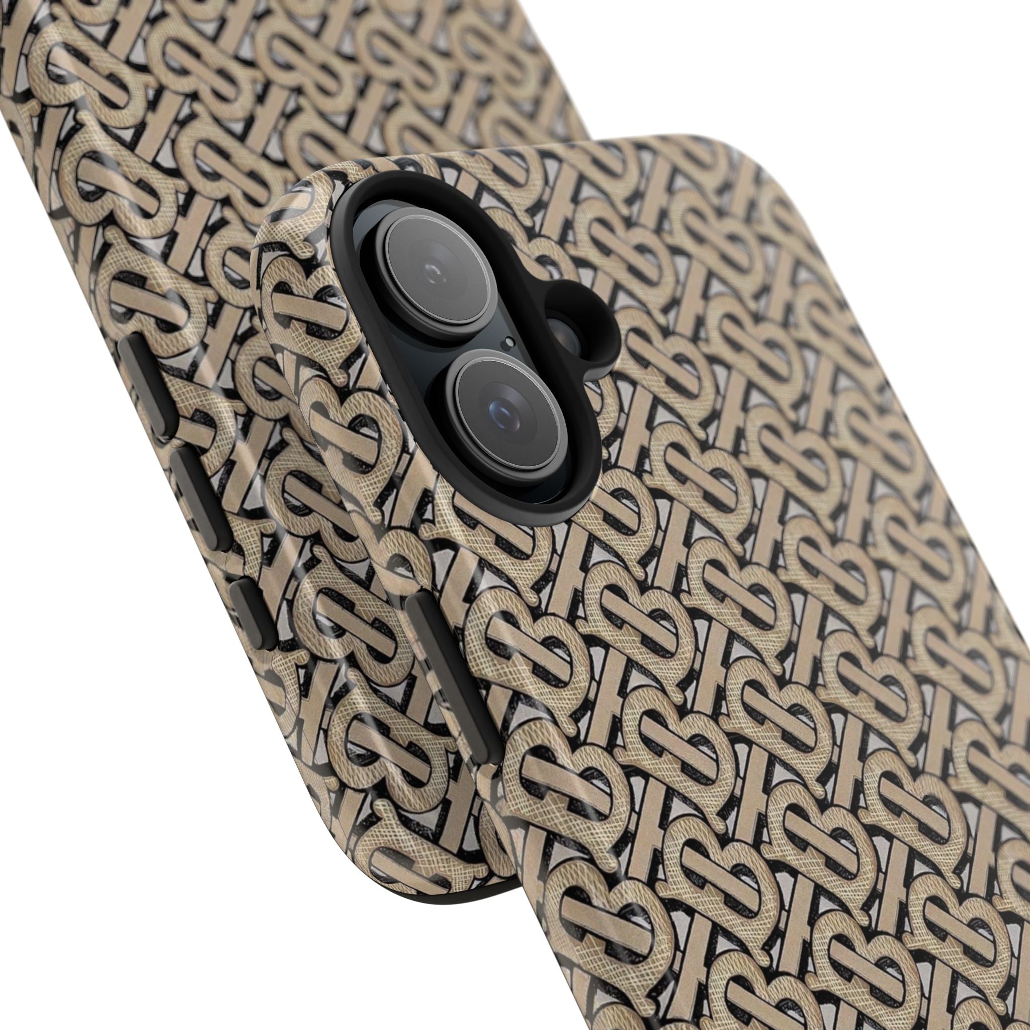 Elegant Interwoven Pattern Tough Phone Cases, Stylish Phone Covers, Durable Cases for Everyday Adventures, Gift for Phone Lovers