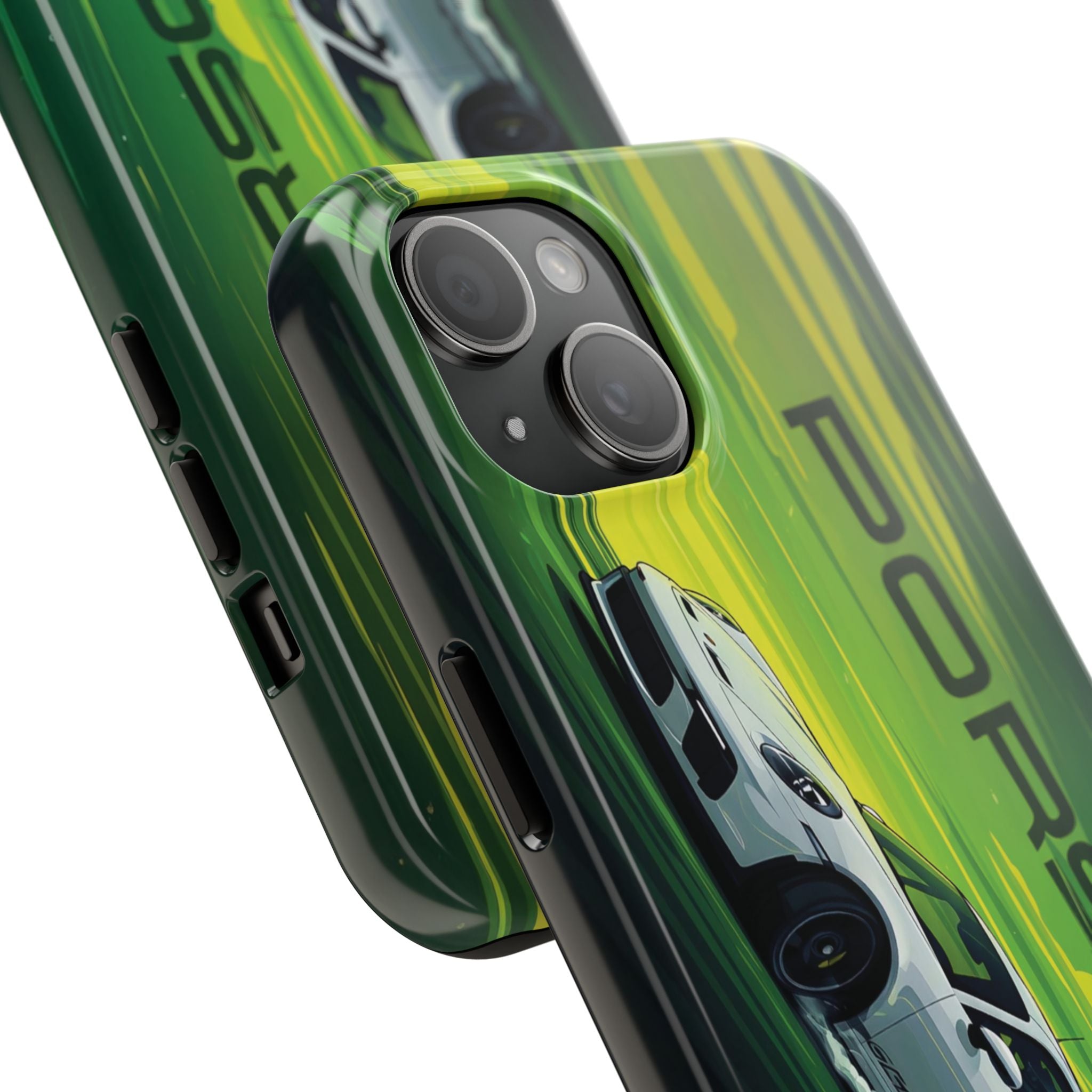 Porsche Tough Phone Cases, Luxury Car Accessories, Durable Phone Cover, Auto Enthusiast Gift, Sports Car Merchandise