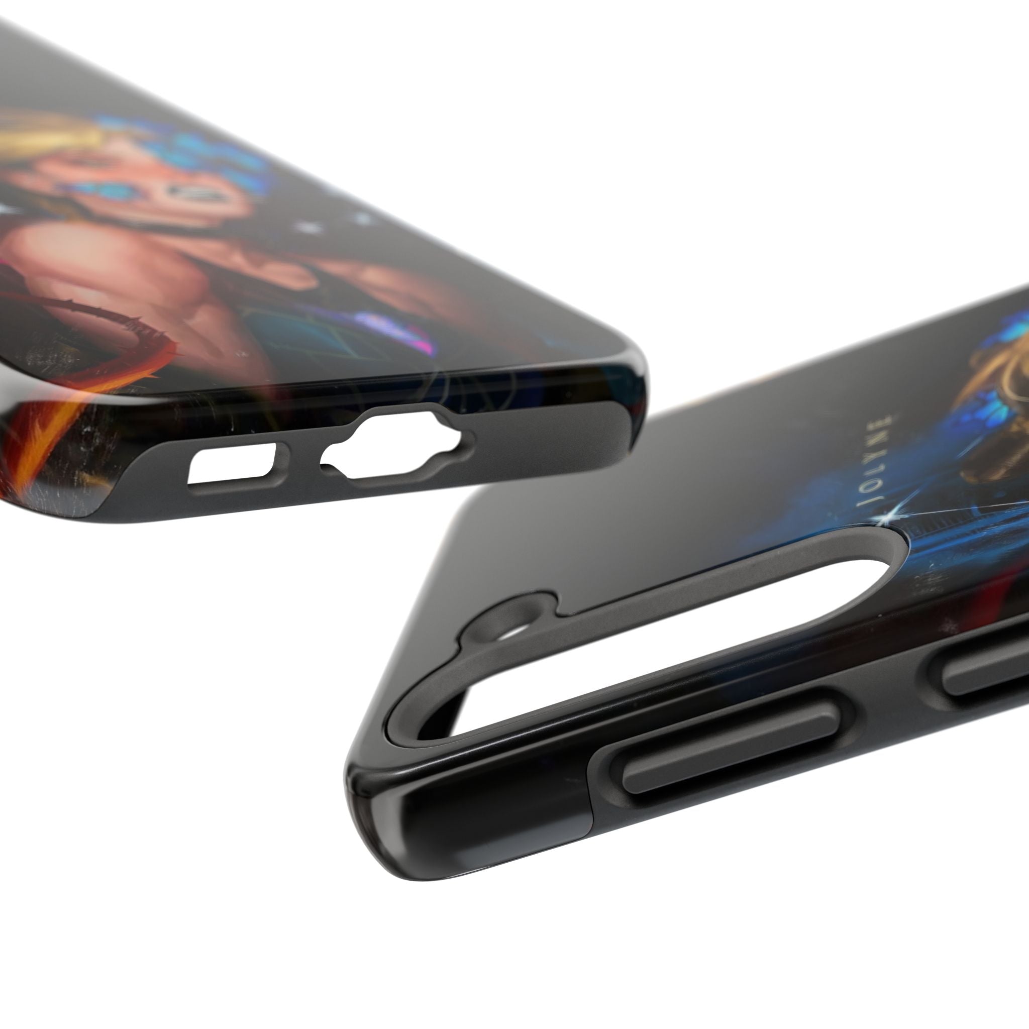 Vibrant Artistic Phone Case, Tough Phone Case for Artists, Unique Phone Cover for Gift, Anime Phone Case for Occasions