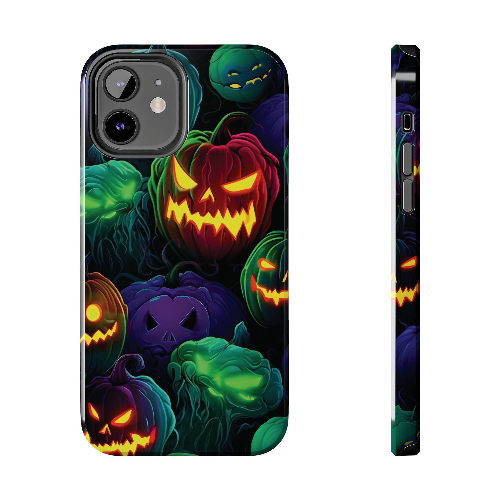 Halloween Pumpkin Phone Case, Spooky Fall Accessory, Tough Phone Cover, Halloween Gift, Pumpkin Decor